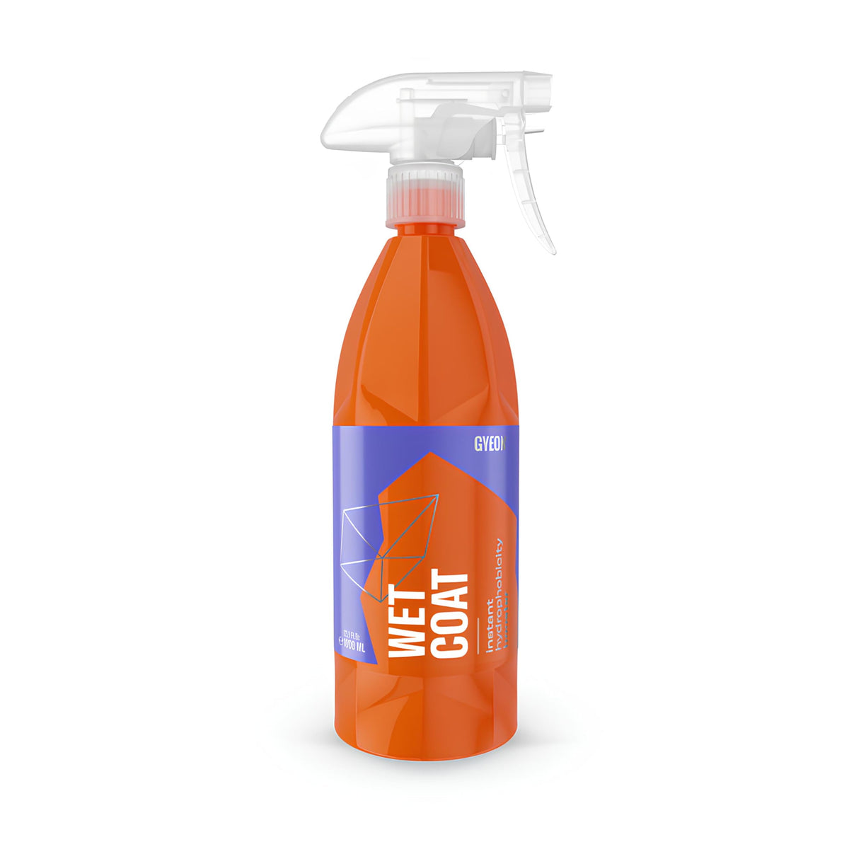 Gyeon Wet Coat 1000Ml - Hydrophobic Ceramic Spray Coating For Cars - High Gloss Solutions For Your Car Paint Wheels And Glass -