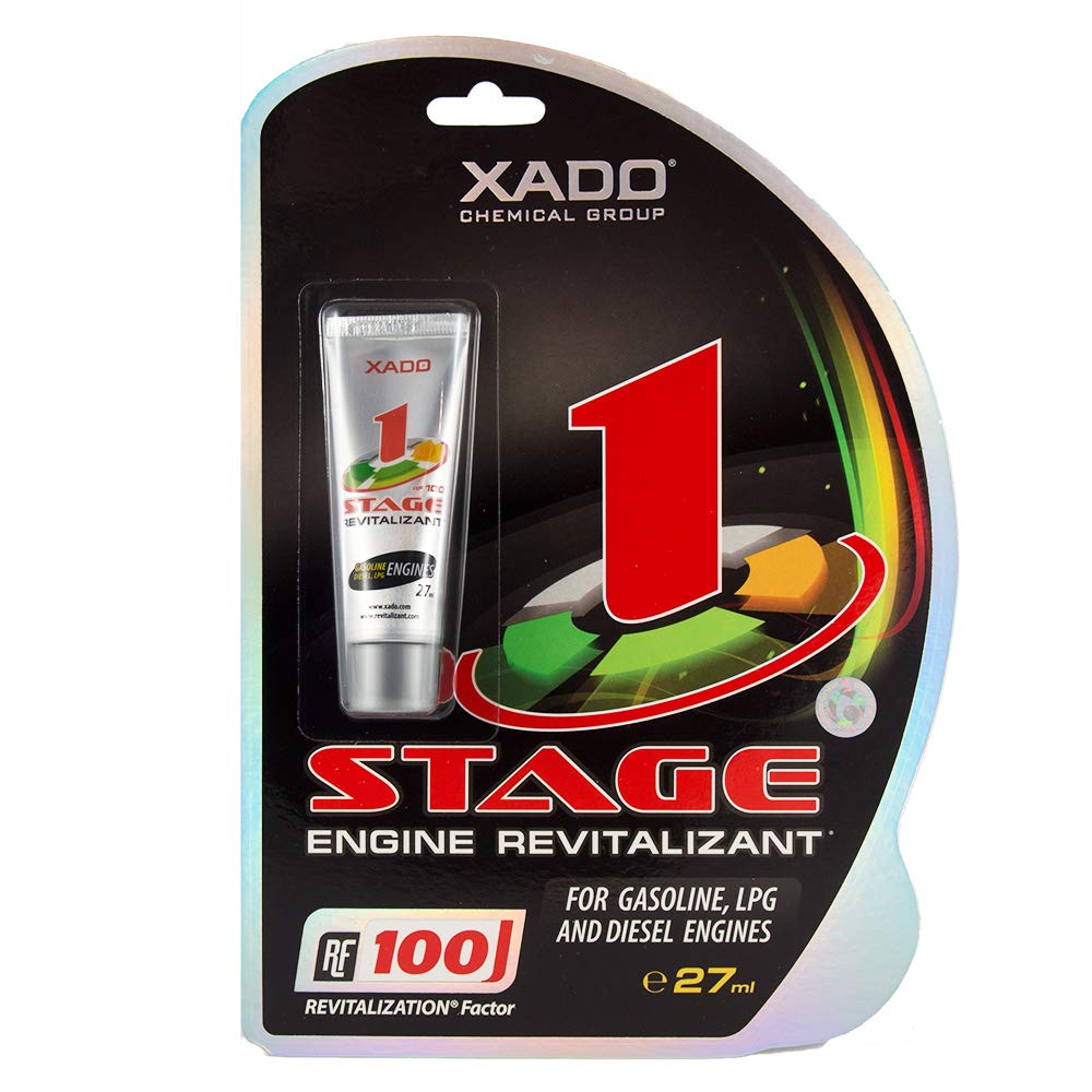 Xado Engine Oil Additive 1 Stage - Friction Modifier - Motor Restore Treatment - Performance Restoration - Protects Against Cold