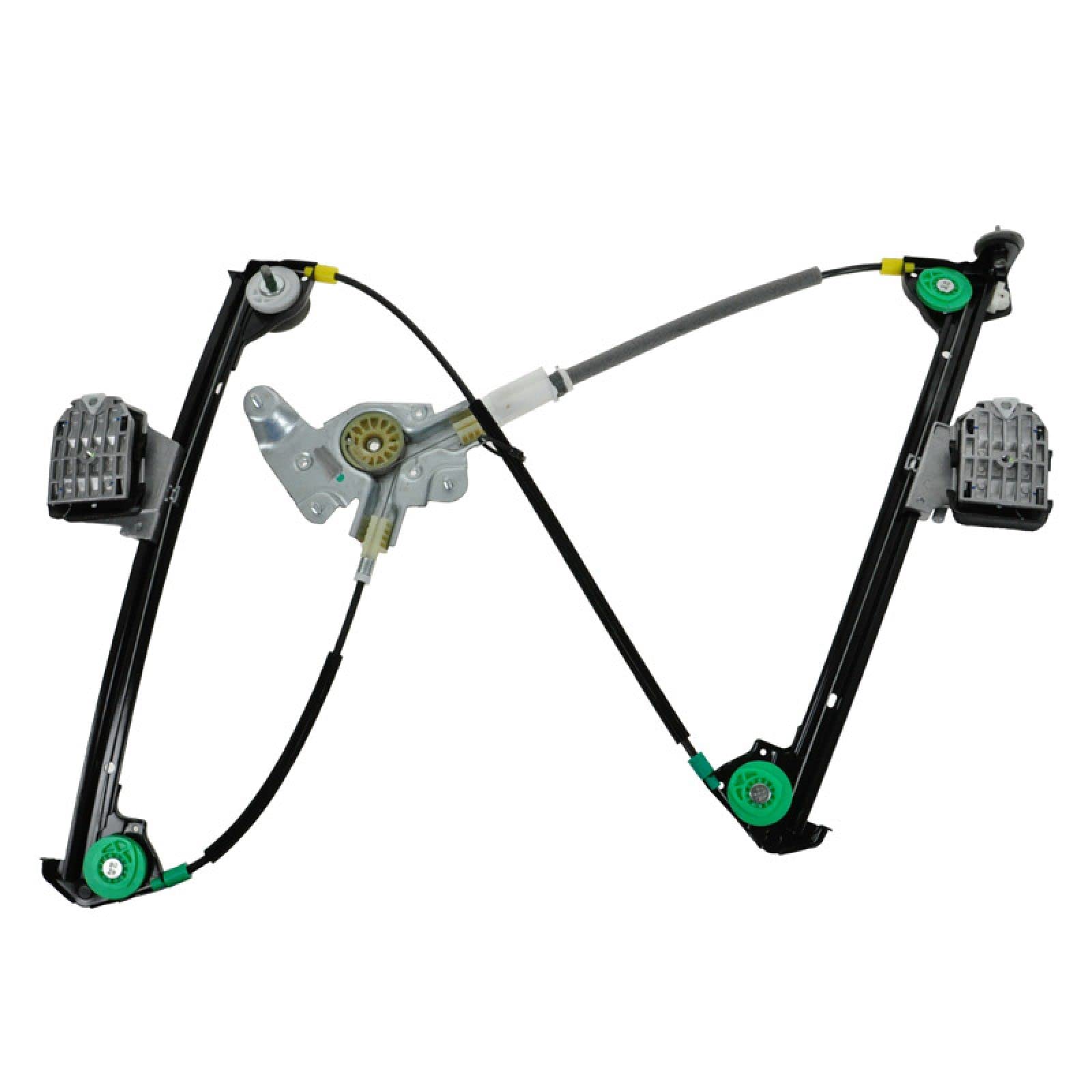 Trq Driver & Passenger Side Power Window Regulator Set Compatible With 2005-2009 Ford Mustang