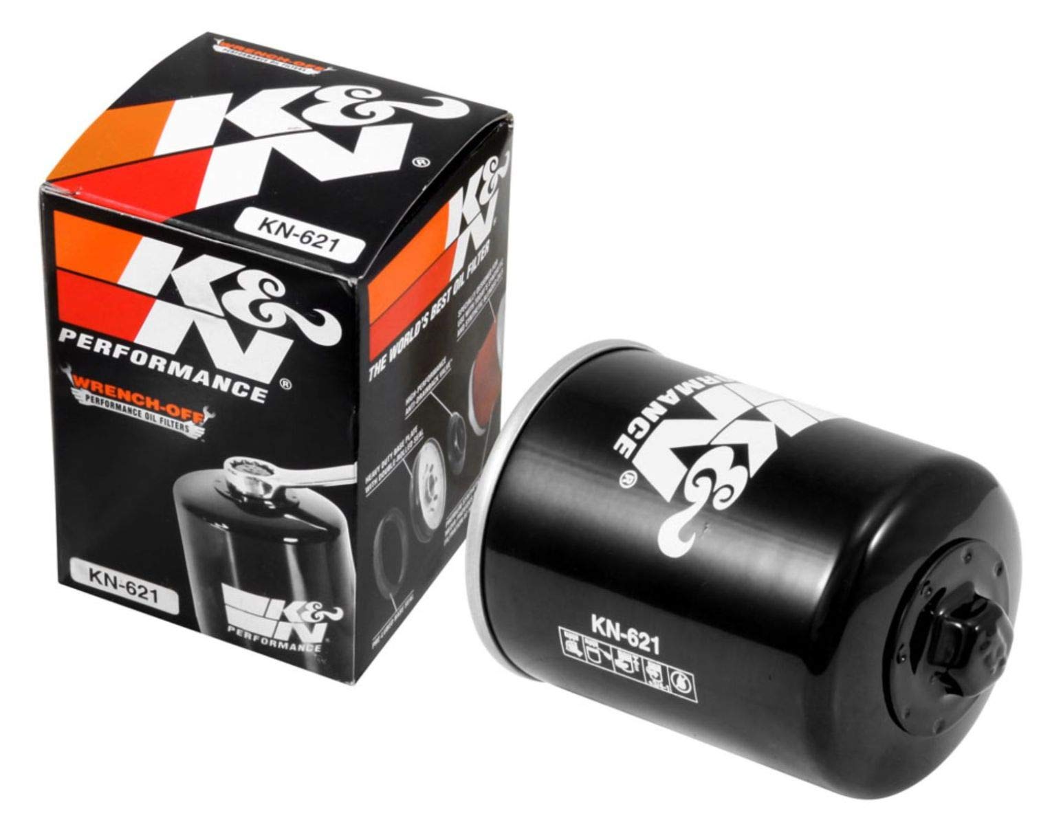 K&N Motorcycle Oil Filter: High Performance, Premium, Designed To Be Used With Synthetic Or Conventional Oils: Fits Select Artic