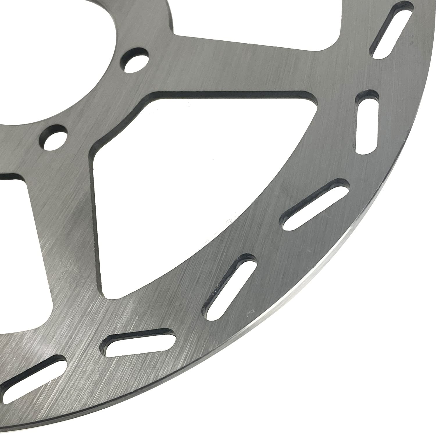 Holato Rear Brake Disc Rotor With Pads For Motovox Mbx10 Mbx11 Baja Doodle Bug Db30 Blitz Racer Coleman Ct100U Cc100X Ck100 Sk100 Mega Moto Mm-B80 Trailmaster Taotao Atd80A Rt100 Mini Bike Go Kart