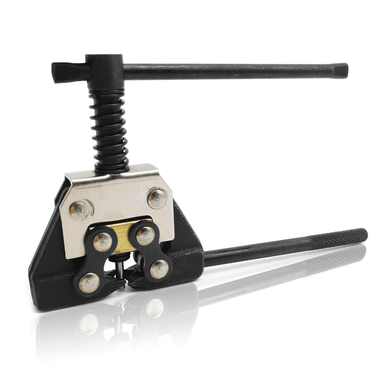 Roller Chain Breaker Detacher Tool For For #25#35#41#40#50#60 415H, 428H, 520, 530 Roller Chain Motorcycle Bicycle Go Kart Atv C