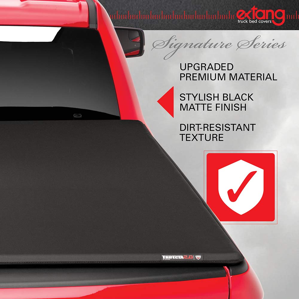Realtruck Extang Trifecta Toolbox 2.0 Soft Folding Truck Bed Tonneau Cover | 93458 | Fits 2019 - 2024 Chevy/Gmc Silverado/Sierra 1500Hd (Does Not Fit With Factory Side Sotrage Box) 8' 2 Bed (98.2)