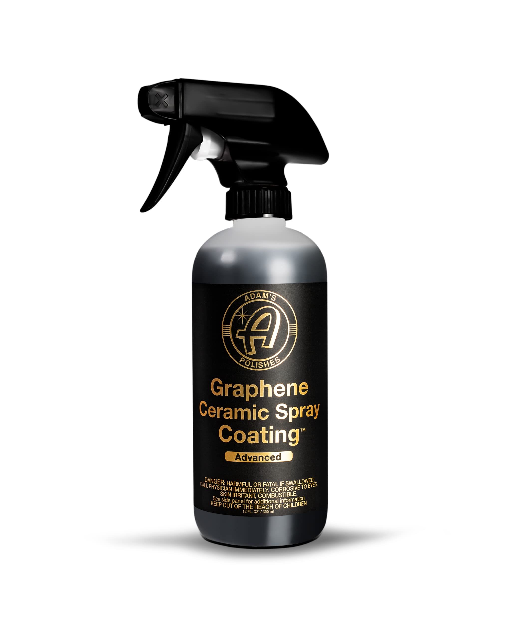 Adam'S Polishes Advanced Graphene Ceramic Spray Coating (12Oz) - 18+ Month Sprayable Graphene Oxide Ceramic Coating For Cars, Bo