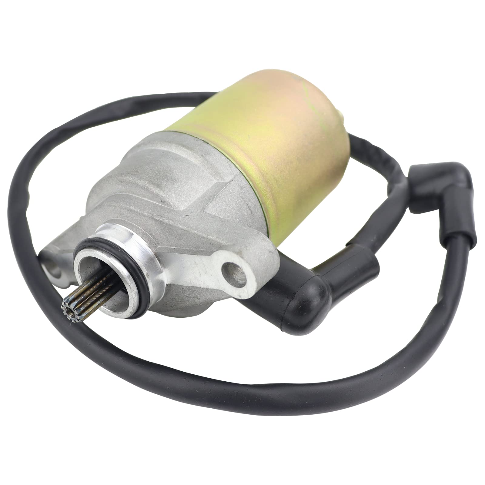 STABSOLI Starter Motor & Drive & Solenoid Relay Fit for GY6 47cc 49cc 50cc 60cc 80cc 100cc Scooter Moped ATV Go Karts Taotao SUN