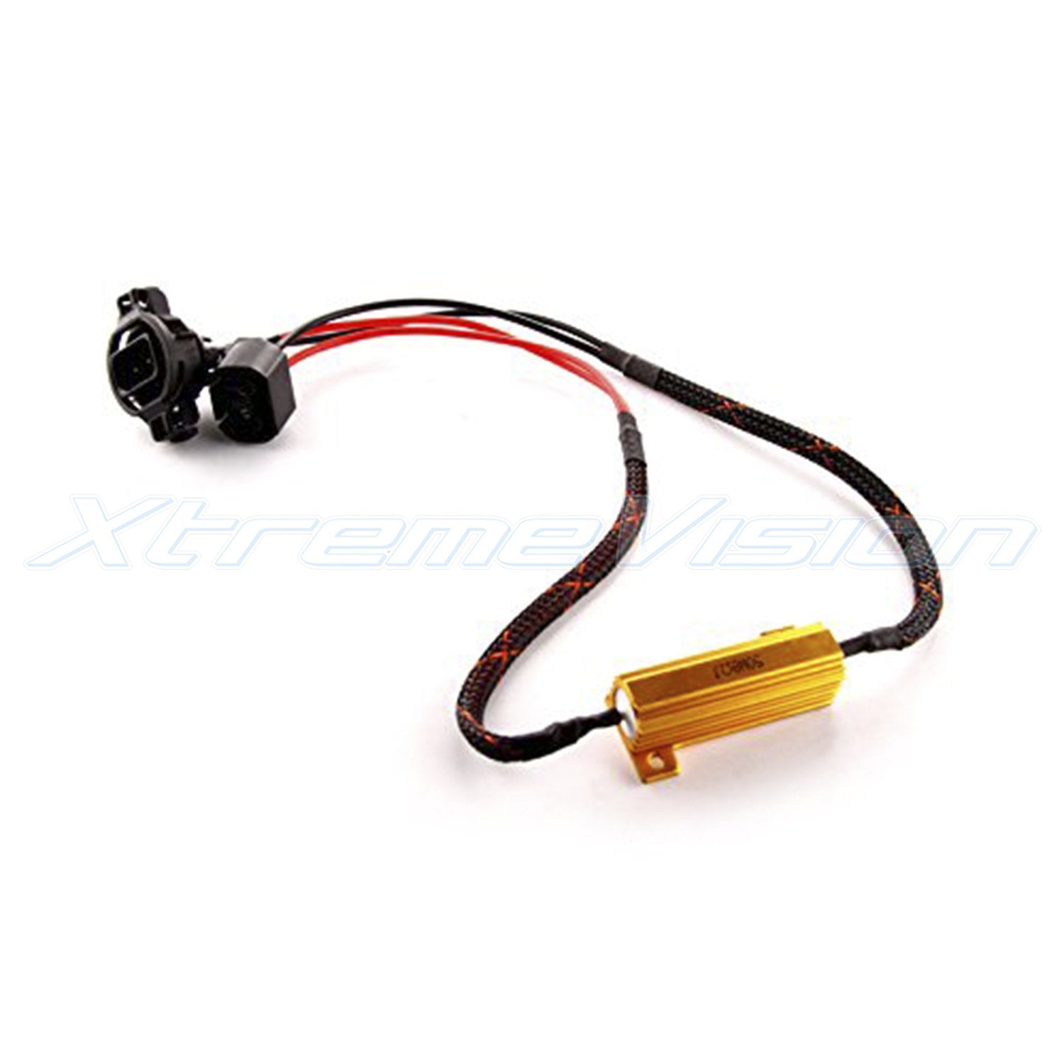 XtremeVision HID Anti Flicker Resistor Decoder Plug and Play Error Free (1 Pair) - 5202