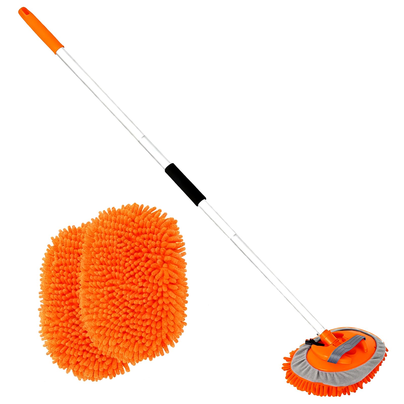 62 Car Wash Brush with Long Handle Car Cleaning Brush Kit Car Cleaning Supplies Kit Car Washing Duster Tools Accessories, 1 Chen