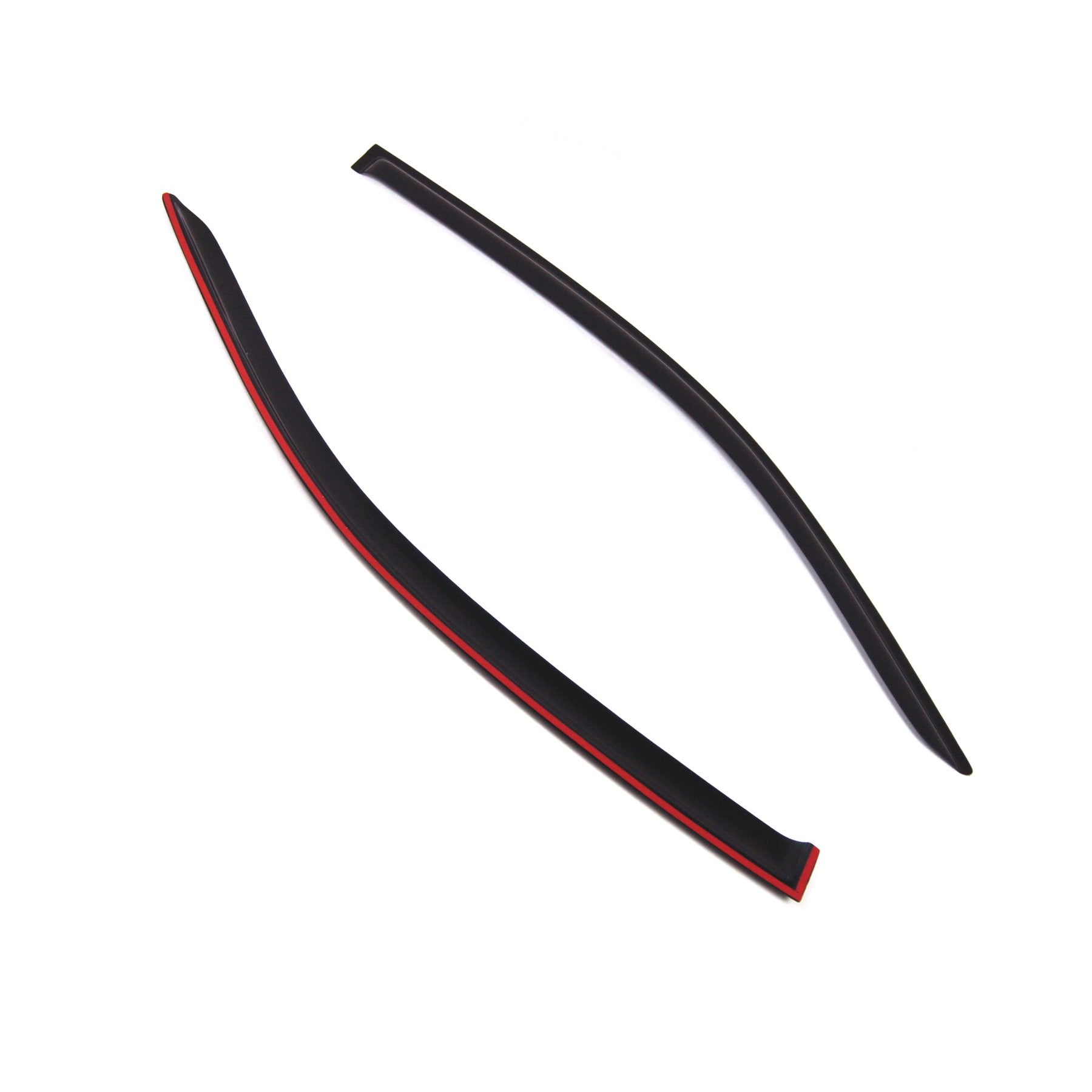 Tuningpros Outside Mount Window Vent Visors Rain Guards Compatible With Honda Accord Coupe 2013-2017 | Side Window Wind Deflecto