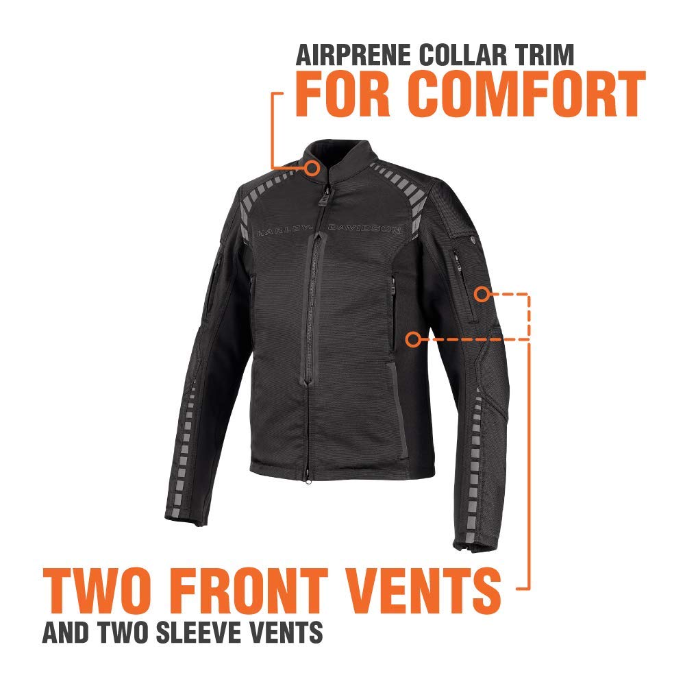 Harley-Davidson Men'S Geyser Stretch Riding Jacket - 98391-19Vm (X-Large)