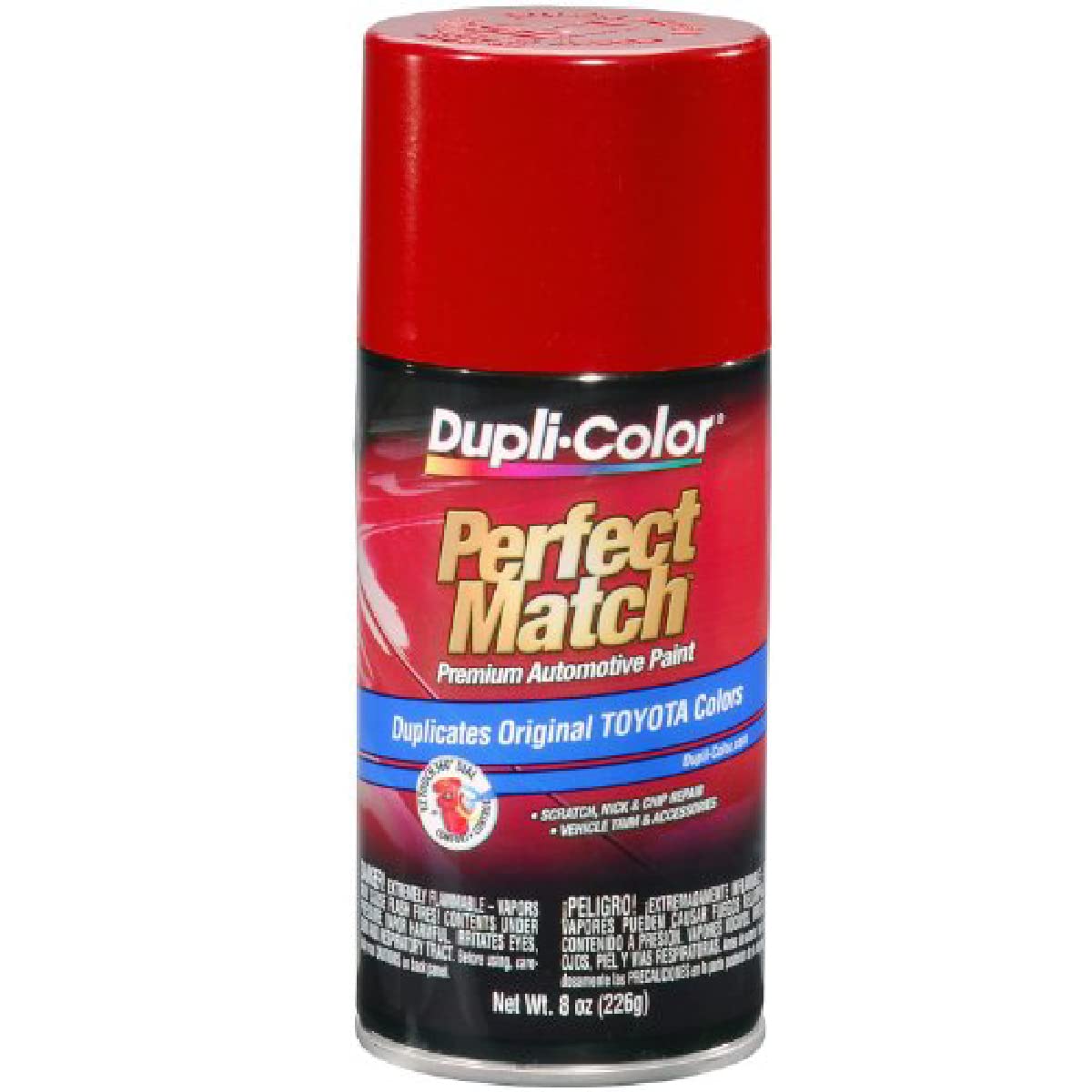 Dupli-Color Ebty16187-6Pk Perfect Match Automotive Spray Paint - Toyota Barcelona Red Metallic, 3R3 - 8 Oz. Aerosol Can, 6-Pack