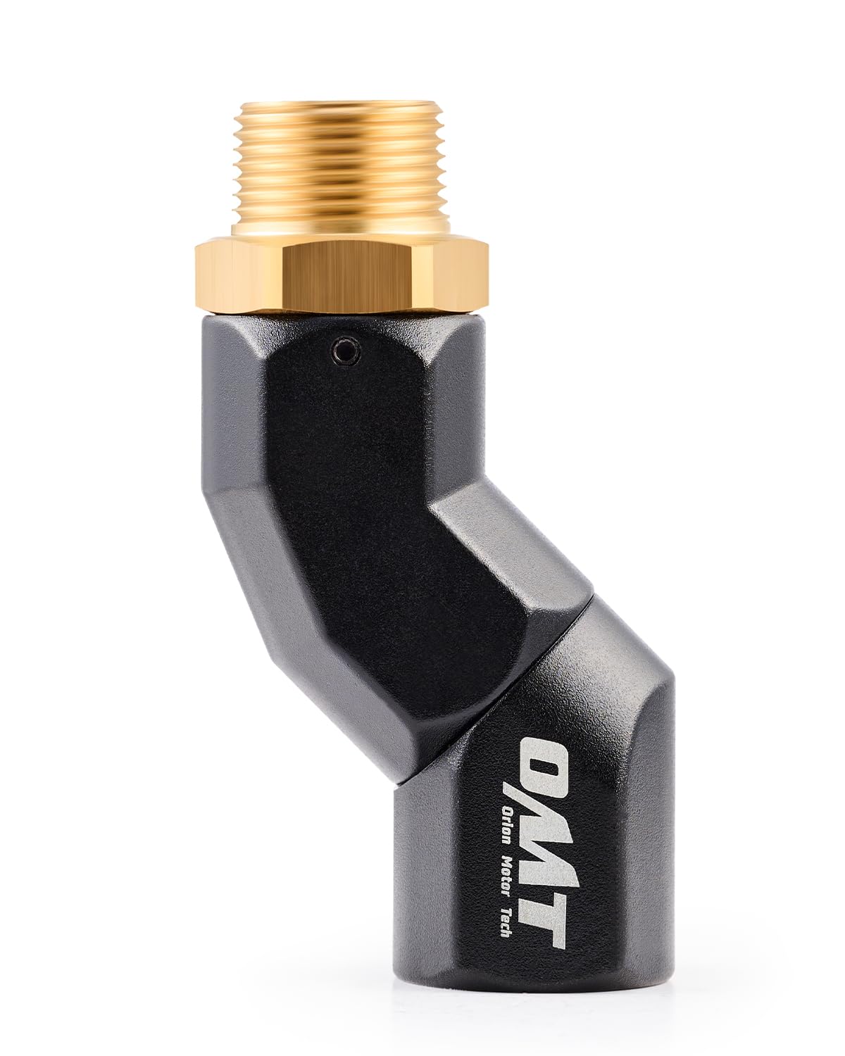 Orion Motor Tech Fuel Hose Nozzle Swivel, 3/4'' Dual NPT Threads Fuel Transfer Swivel Multi Plane 360 Rotating Fuel Tank Fuel ho
