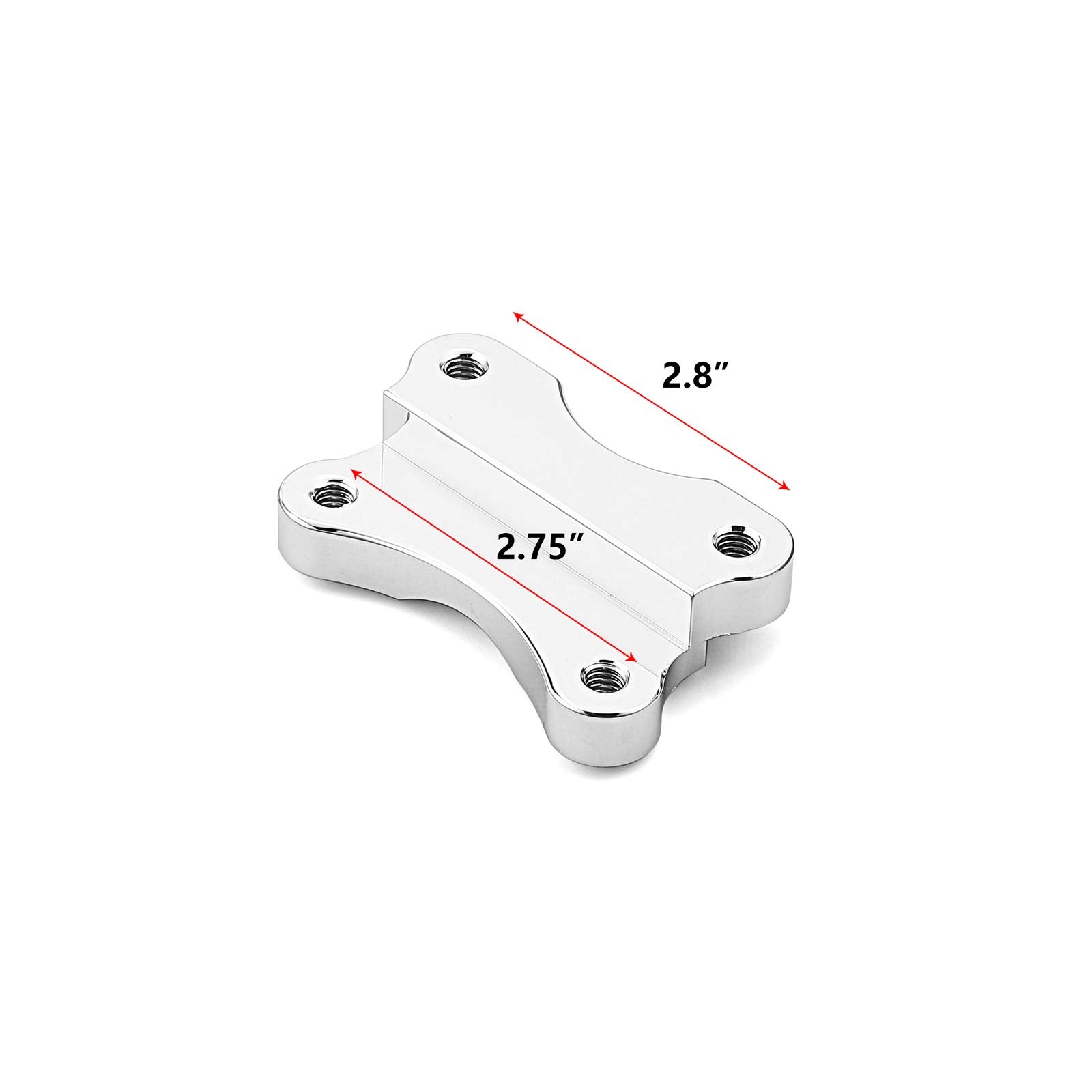 Mofun Softail Front Fender Spacer Relocator Riser Brackets Kit Compatible with 1986-2017 Harley Softail Fat Boy Deluxe Heritage