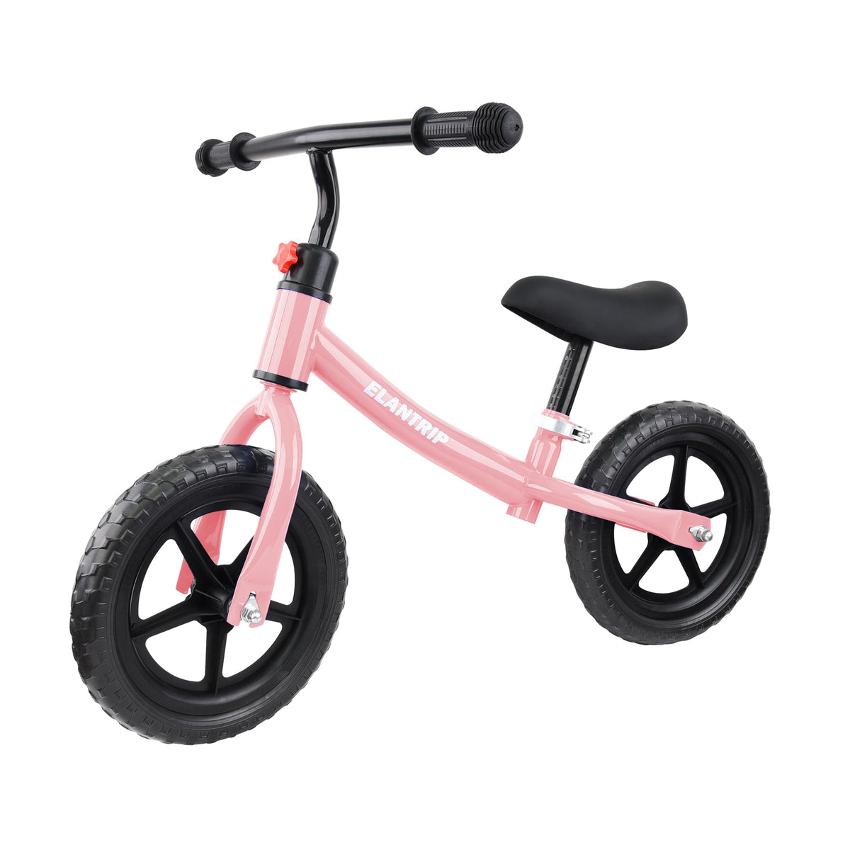 Elantrip Balance Bike, Lightweight Black Toddler Bike For 1-3 Year Old Boys, Birthday Gift Toys For 1-3 Year Old Boys And Girls,