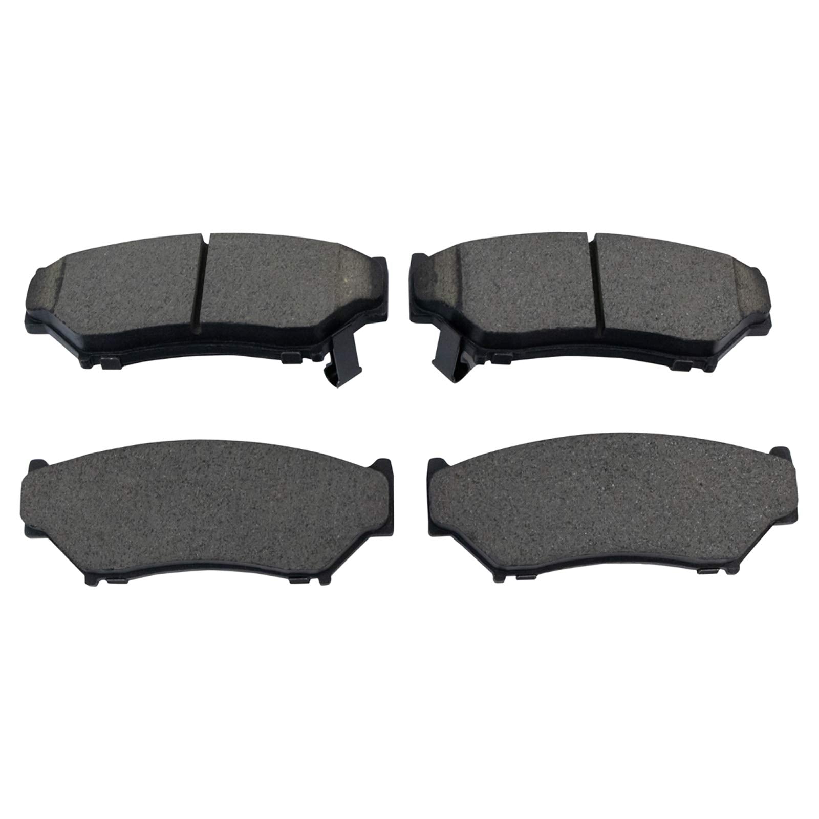 TRQ Front Brake Pads Ceramic Compatible with 1998-2004 Chevrolet Tracker 1996-1997 Geo 1991-1998 Suzuki Sidekick 1999-2004 Vitar