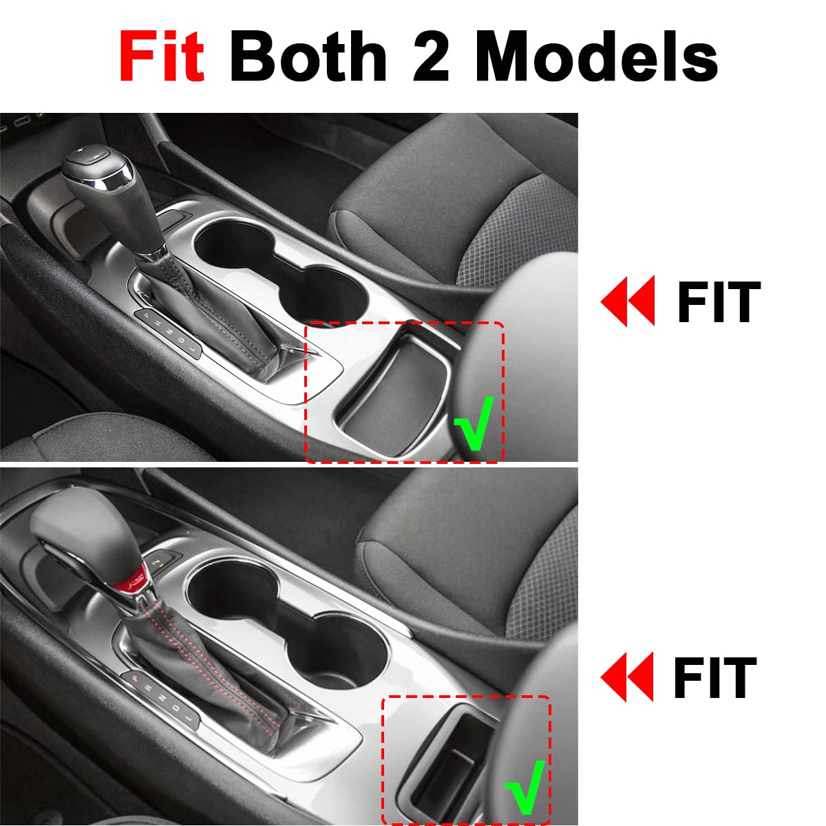 Auovo Anti Dust Mats Trims For Chevy Malibu Accessories 2017-2023 2024 2025 Custom Fit Door Pocket Liners Cup Holder Pads Consol