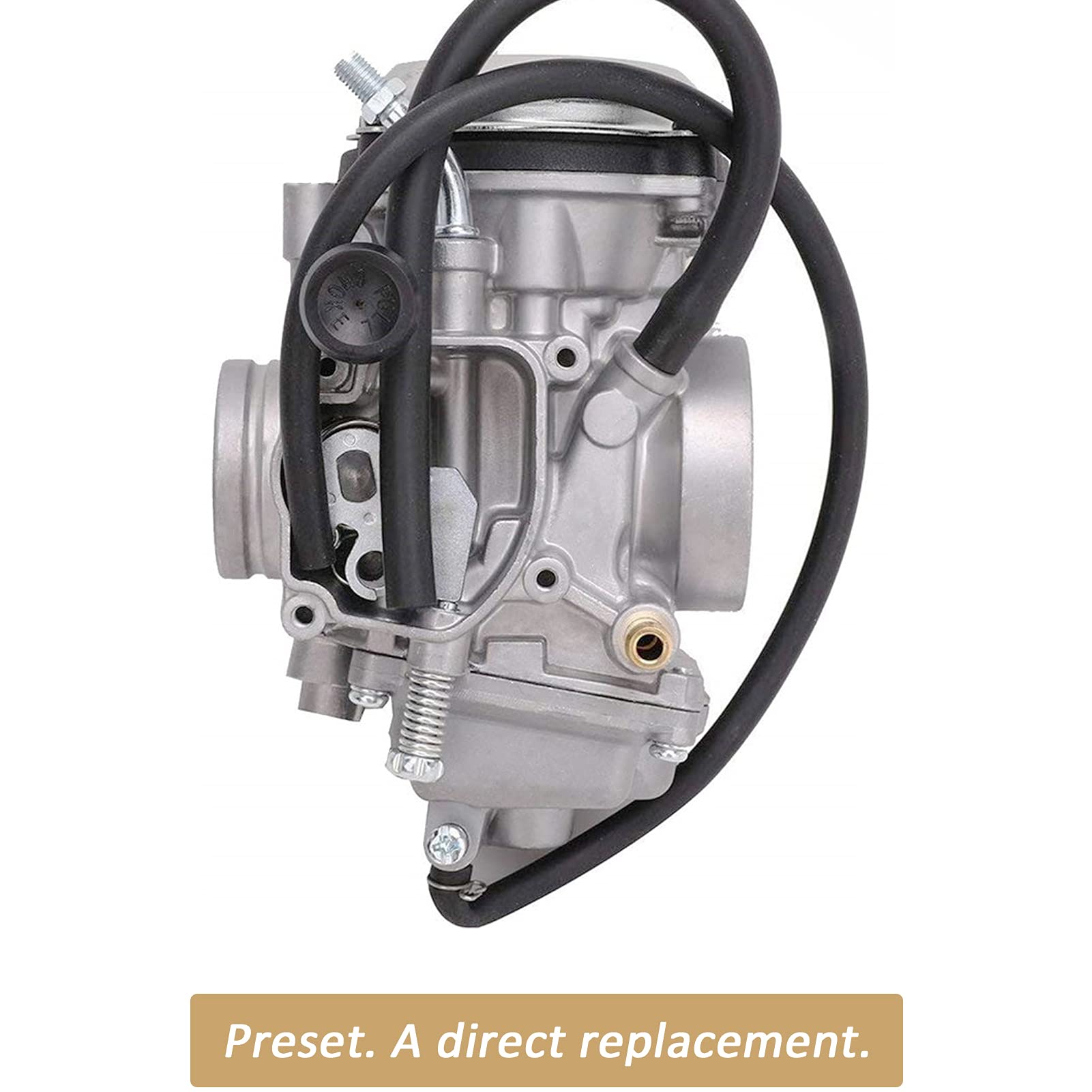 Svkzgfz Carburetor Carb For Yamaha Wolverine 350 Yfm350 (1996-2005) & Big Bear 350 Yfm350 (1999) 4X4 Atv Quad Carb 4Kb-14901-10-00 4Kb-14901-22-00