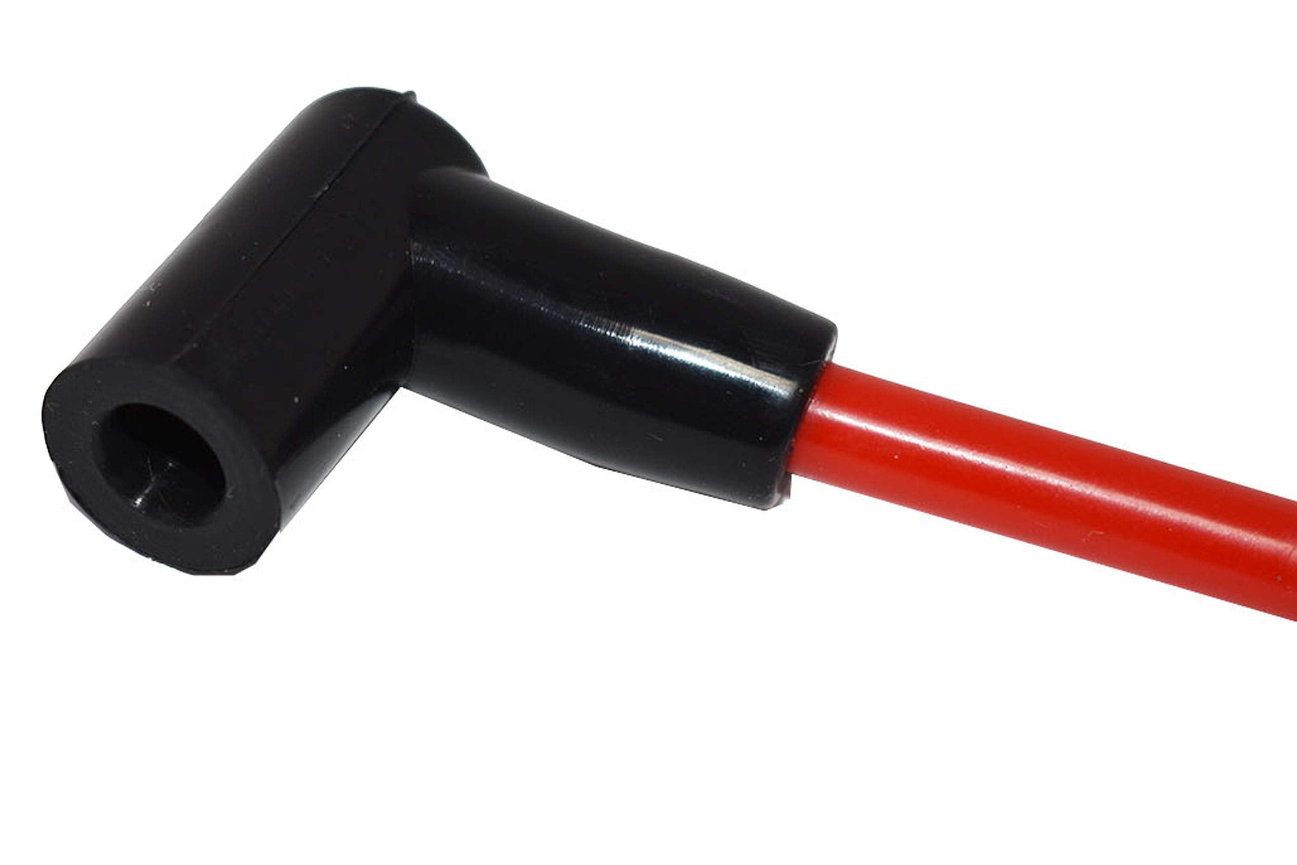 A-Team Performance - 8.0Mm Red Silicone Spark Plug Wires - Compatible With Chevrolet Sbc Small Block Gmc Under The Exhaust Wires Hei 283 305 307 327 350 400