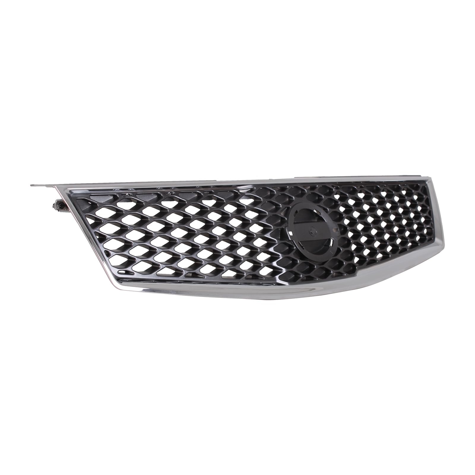TYG (CAPA QUALITY) Chrome Front Grille Compatible with 2007-2012 Nissan Sentra, ABS OEM Replacement Bumper Grill for NI1200235 6