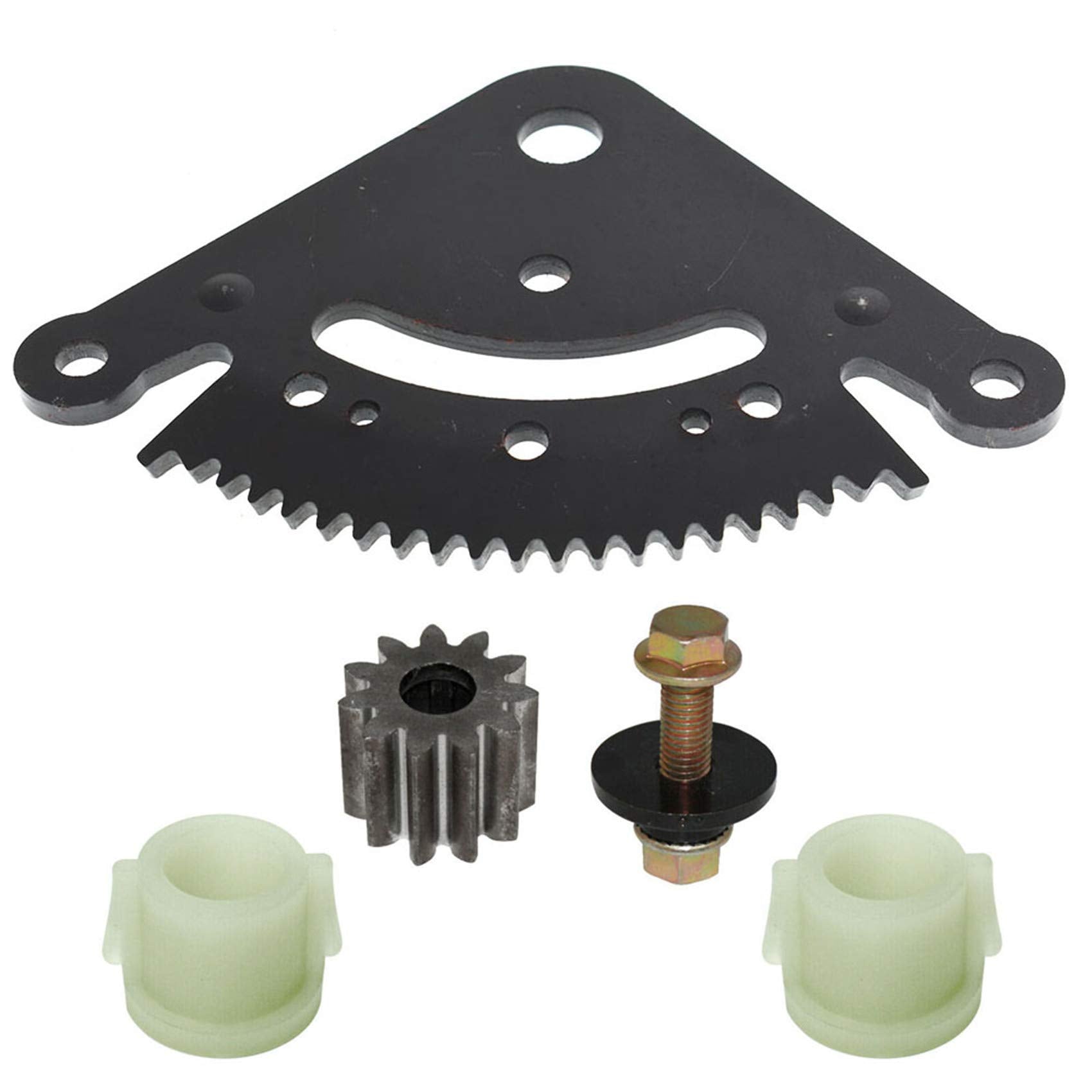 Labwork Steering Sector Pinion Gear W/Bushings Replacement For John Deere D100 D105 D110 D120 D125
