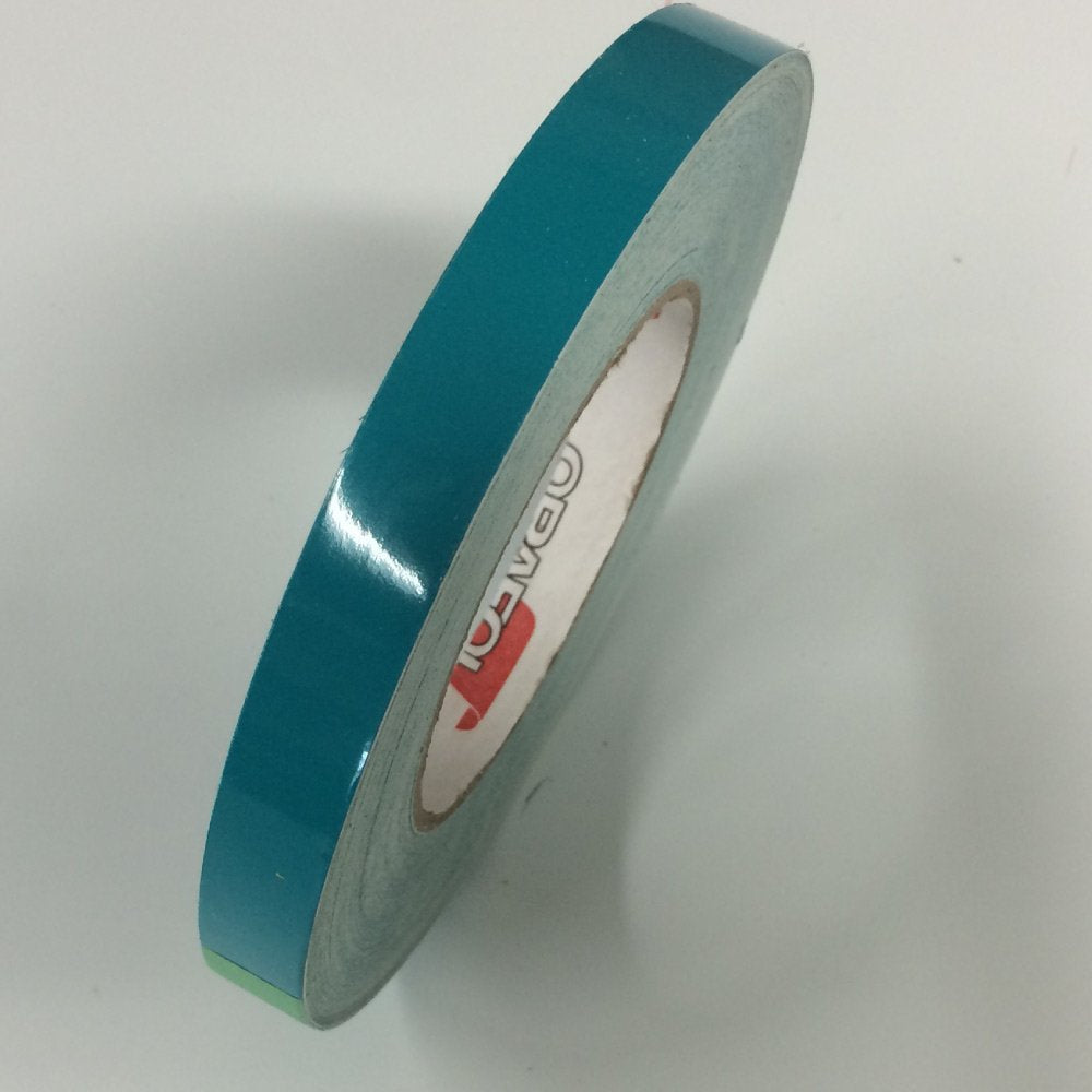 Oracal 651 Vinyl Pinstriping Tape - Pinstripes, Decals, Stickers, Striping - 1Inch X 150Ft. Roll - Turquoise Blue