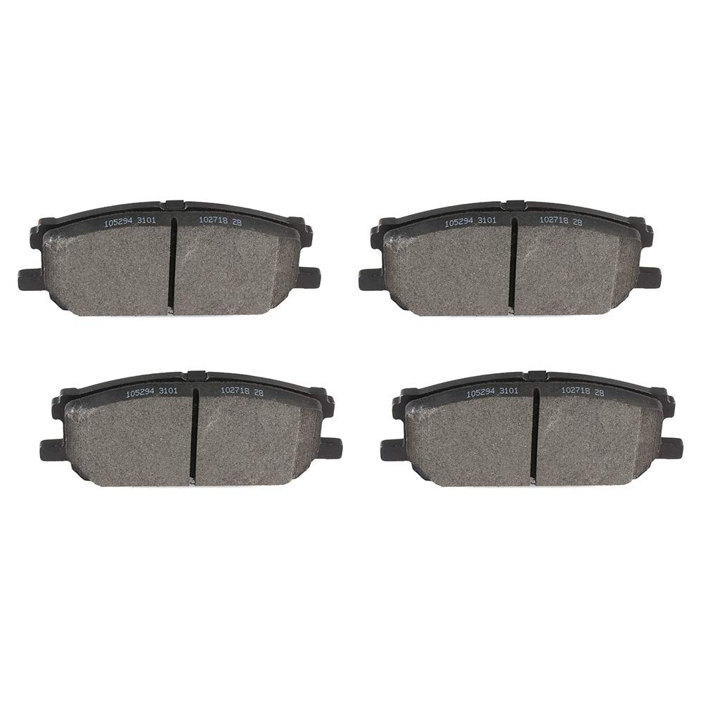 Cciyu D1005 Ceramic Front Brake Pad Set For 2004-2006 For Lexus Rx330,2007-2009 For Lexus Rx350,2006-2008 For Lexus Rx400H,2006-