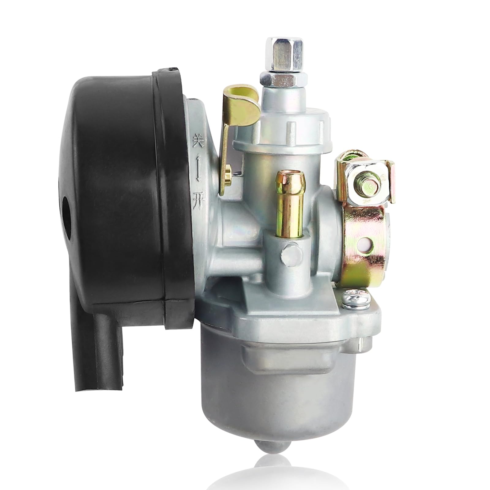 Flypig 49Cc Engine Carburetor For 80Cc 66Cc 60Cc 50Cc 2 Stroke Bicycle Motorized Bike Engine Kit