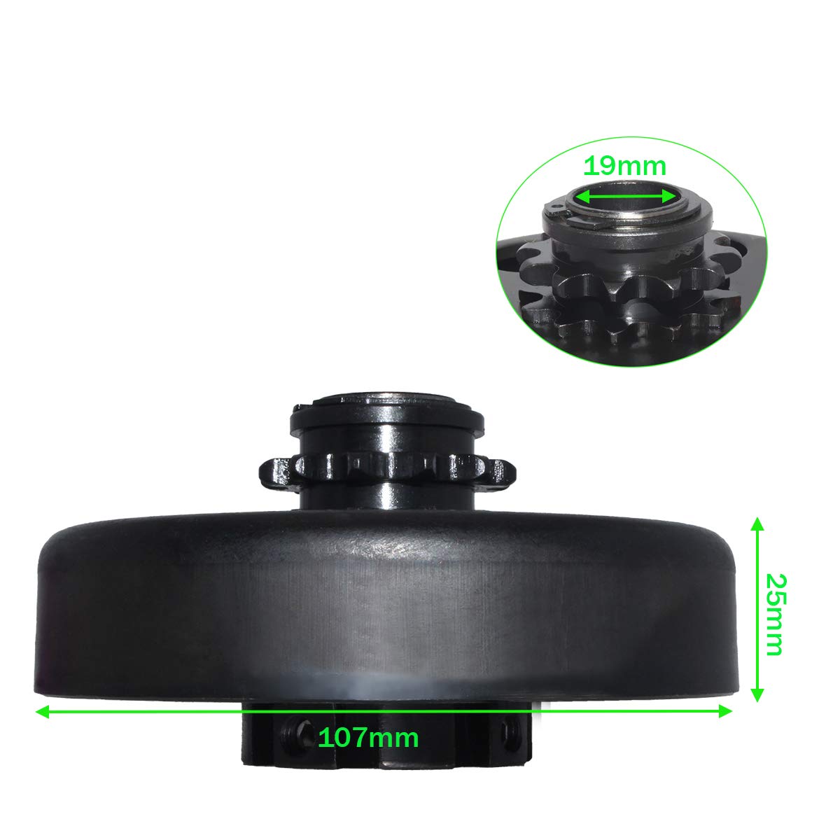 Centrifugal Clutch Go Kart Clutch Predator 212 Clutch 3/4' Bore 12 Tooth With Bolt Compatible Predator 212Cc 196Cc & Gx160 Gc160 Up To 6.5 Hp Engine