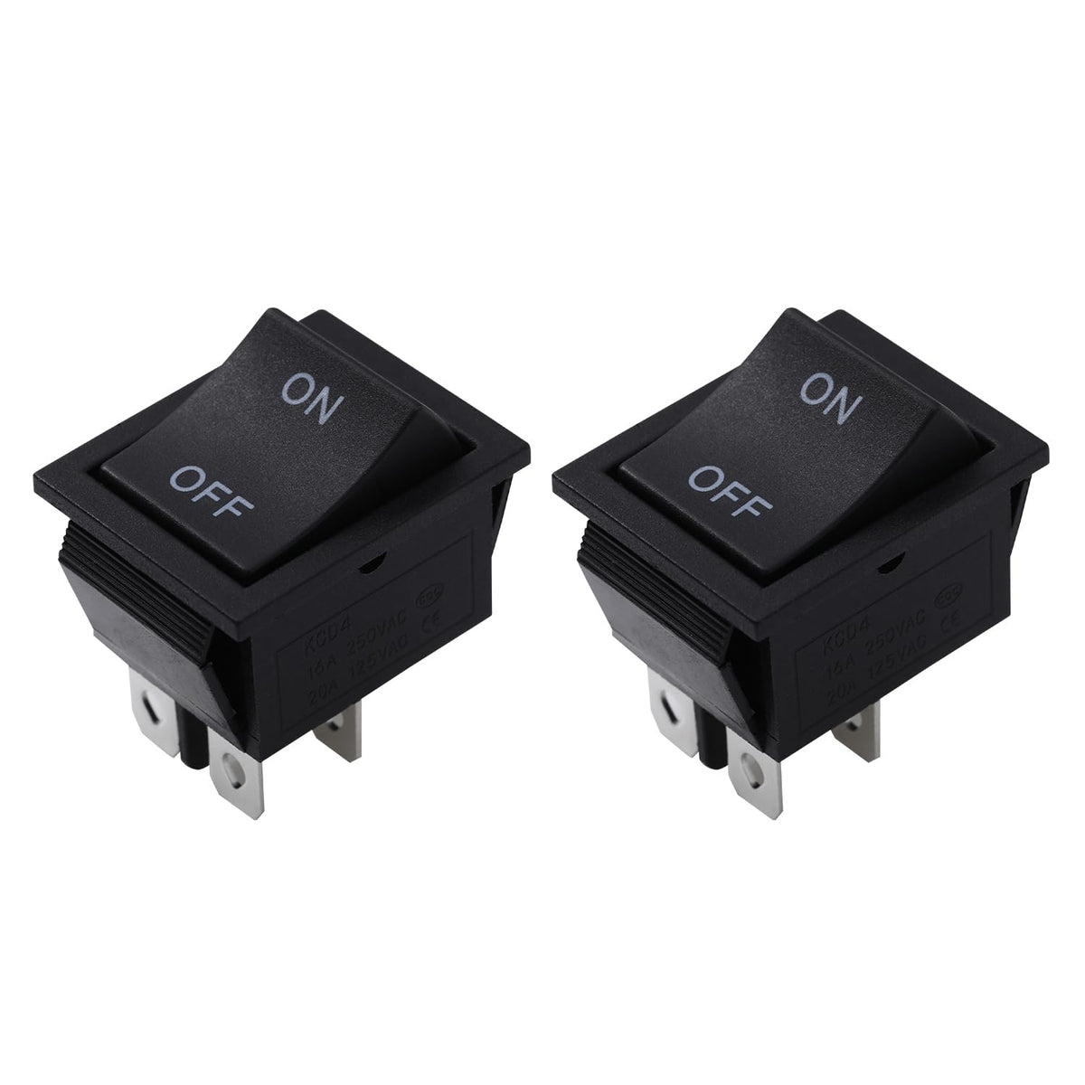Kamier On Off Power Reset Switch For Razor Mx650 Mx500 Sx500 Mcgrath Dirt Bike Dirt Quad 4 Wheeler Atv Pocket Mod Ecosmart Metro Electric Scooter Off Road Motocross Bike Parts Kcd4 16A 250V 20A 125V