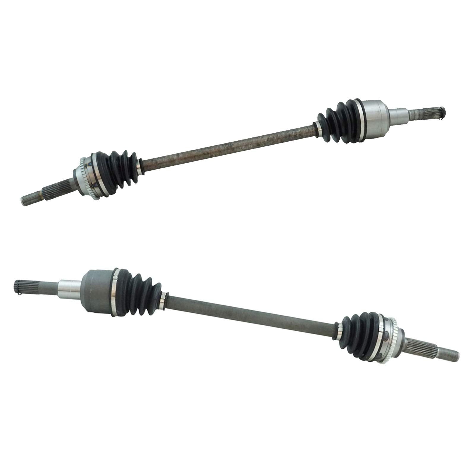 Trq Rear Cv Axle Shaft Assembly Set Compatible With 2001-2007 Ford Escape 2001-2006 Mazda Tribute 2005-2007 Mercury Mariner