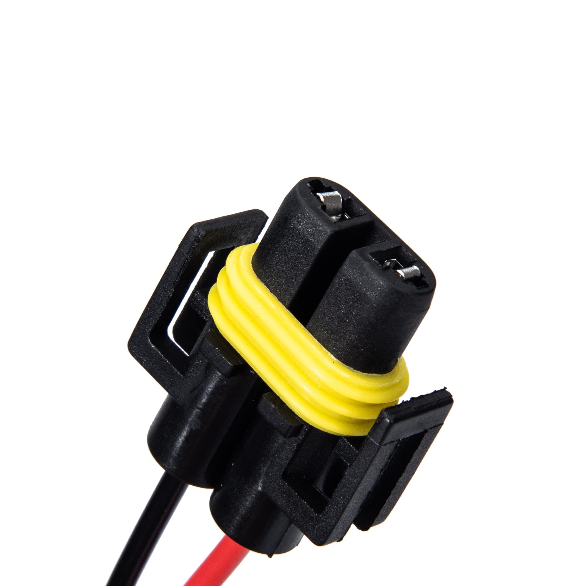 Blyilyb Set-2 H11 H8 Pigtail Socket Wiring Harness Harness Female And Male Connector For Headlight Fog Lamp