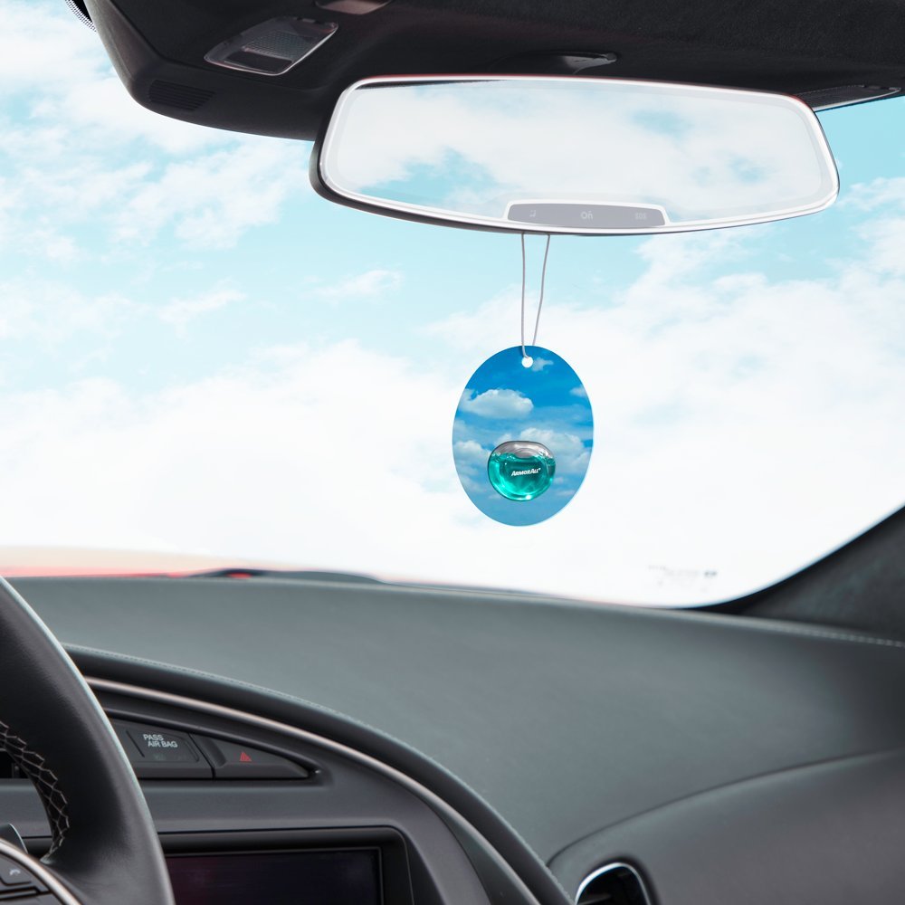 Armor All Car Air Freshener and Purifier - Odor Eliminator for Cars & Truck, Freshfx Tranquil Skies, 0.08 Fl Oz Diffuser, Pack o