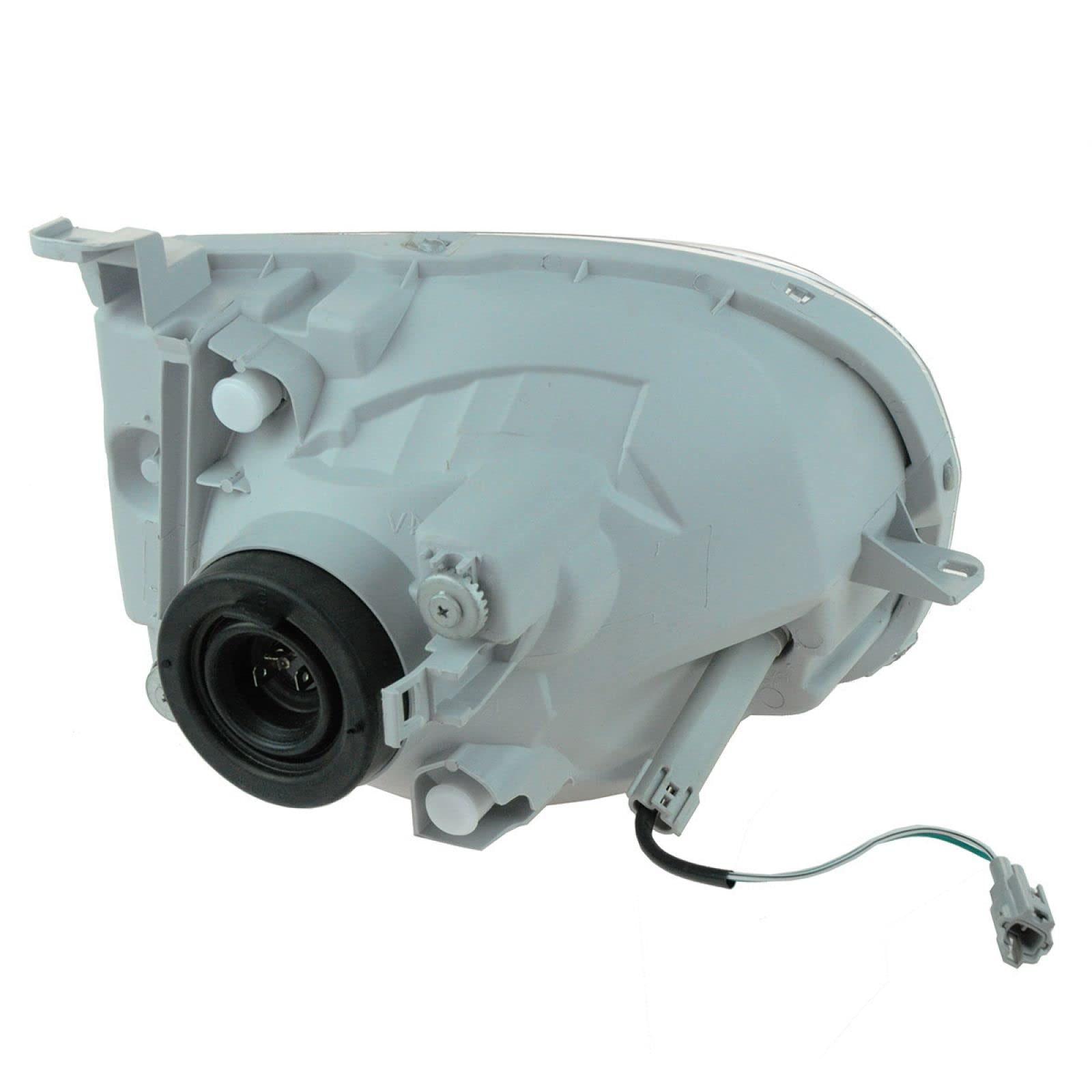 Trq Driver & Passenger Side Headlight Assembly Set Headlights Driver & Passenger Side Compatible With 2005-2006 Toyota Tundra To