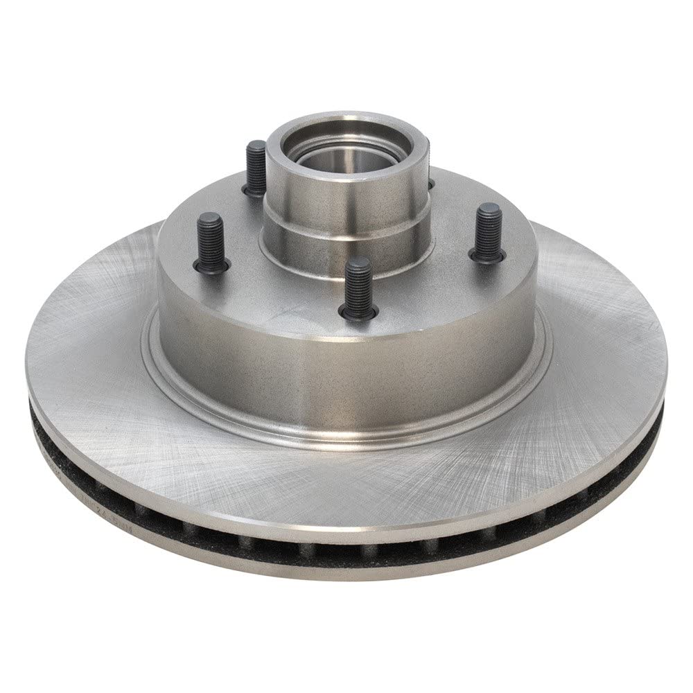 Trq Front Disc Brake Rotor Driver & Passenger Side Kit Pair Set Of 2 For Gm New