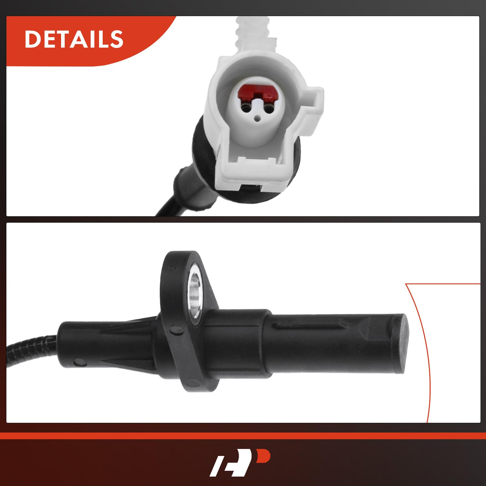 A-Premium Rear Left ABS Wheel Speed Sensor Compatible with Ford F-150 F150 2009-2010, 4.6L/5.4L, Pickup - Rear Left Driver Side, Replace# 9L3Z2C191A, AL3Z2C190D