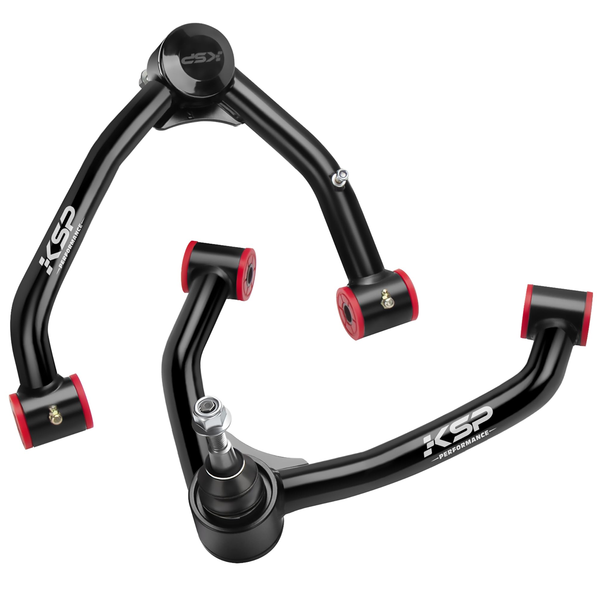 KSP 0-2'' OEM Upper Control Arms fit Silverado Sierra 1500 2007-2018, Adjustable UCA Compatible With Chevy GMC Tahoe Suburban Av