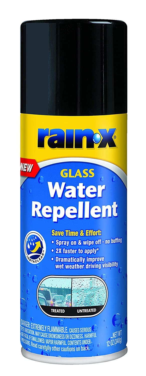 Rain-X 630168 Glass Water-Repellent Aerosol 12 Oz.