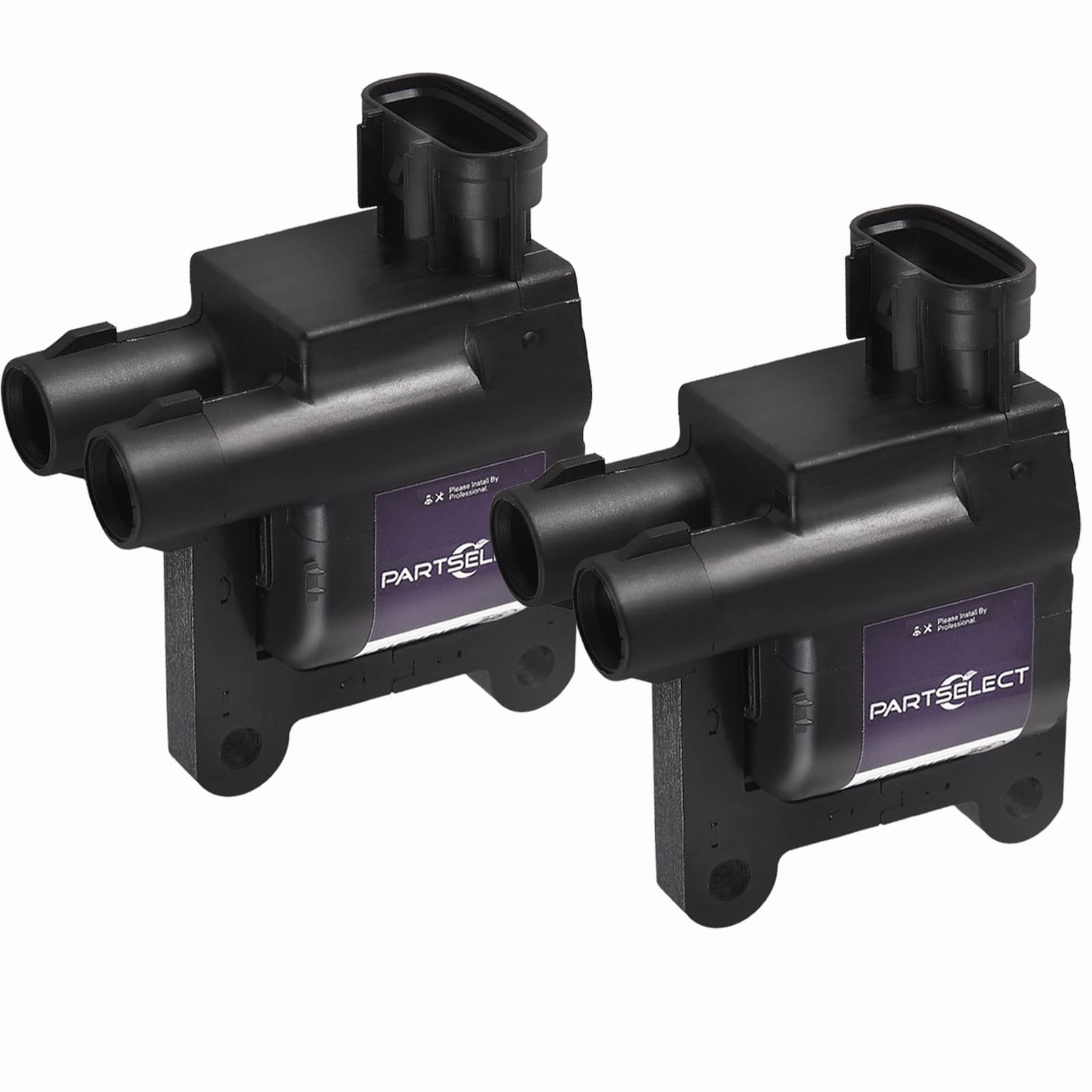Partselect 2Pcs Ignition Coil Pack Uf-181 Uf-180 5C1298 C1133 C1132 Replacement For 1998-2001 Toyota Camry 4Runner Tacoma T100 R