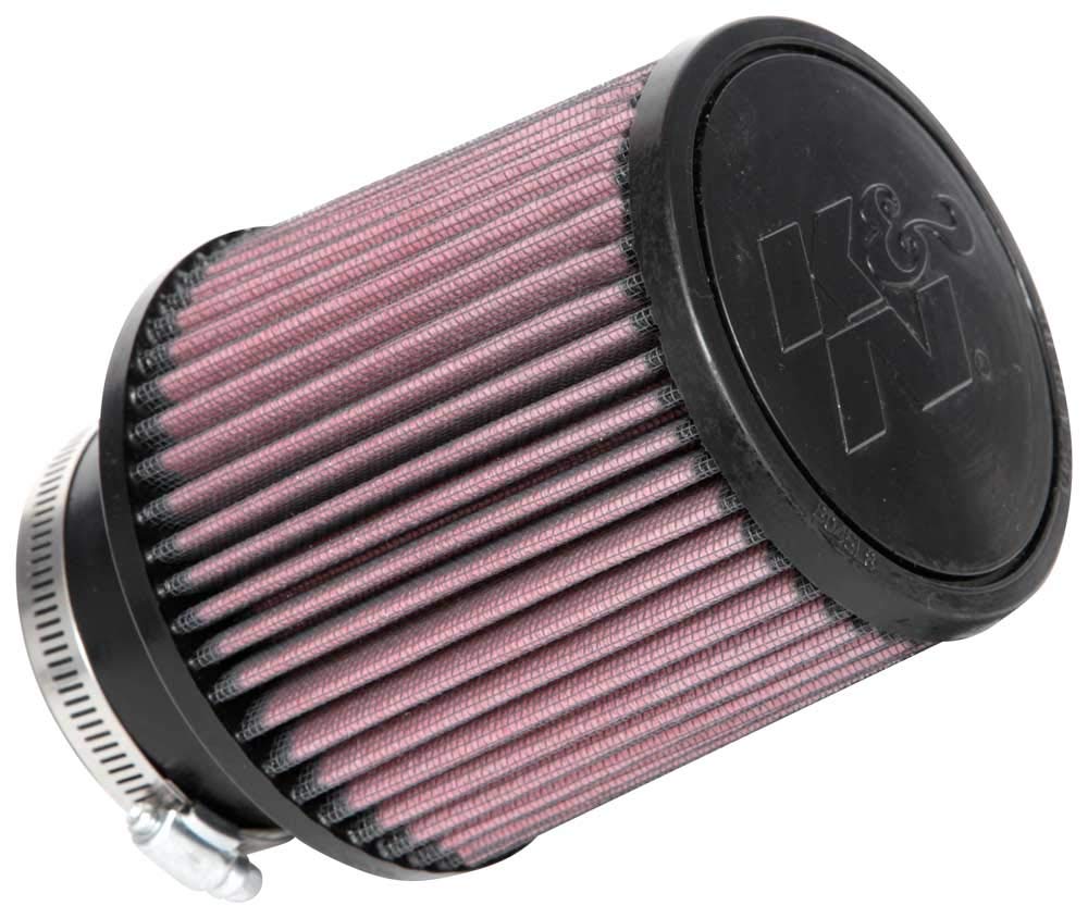 K&N High-Flow Original Lifetime Universal Clamp-On Air Filter: High Performance, Premium, Washable: Flange Diameter: 3 In, Filte
