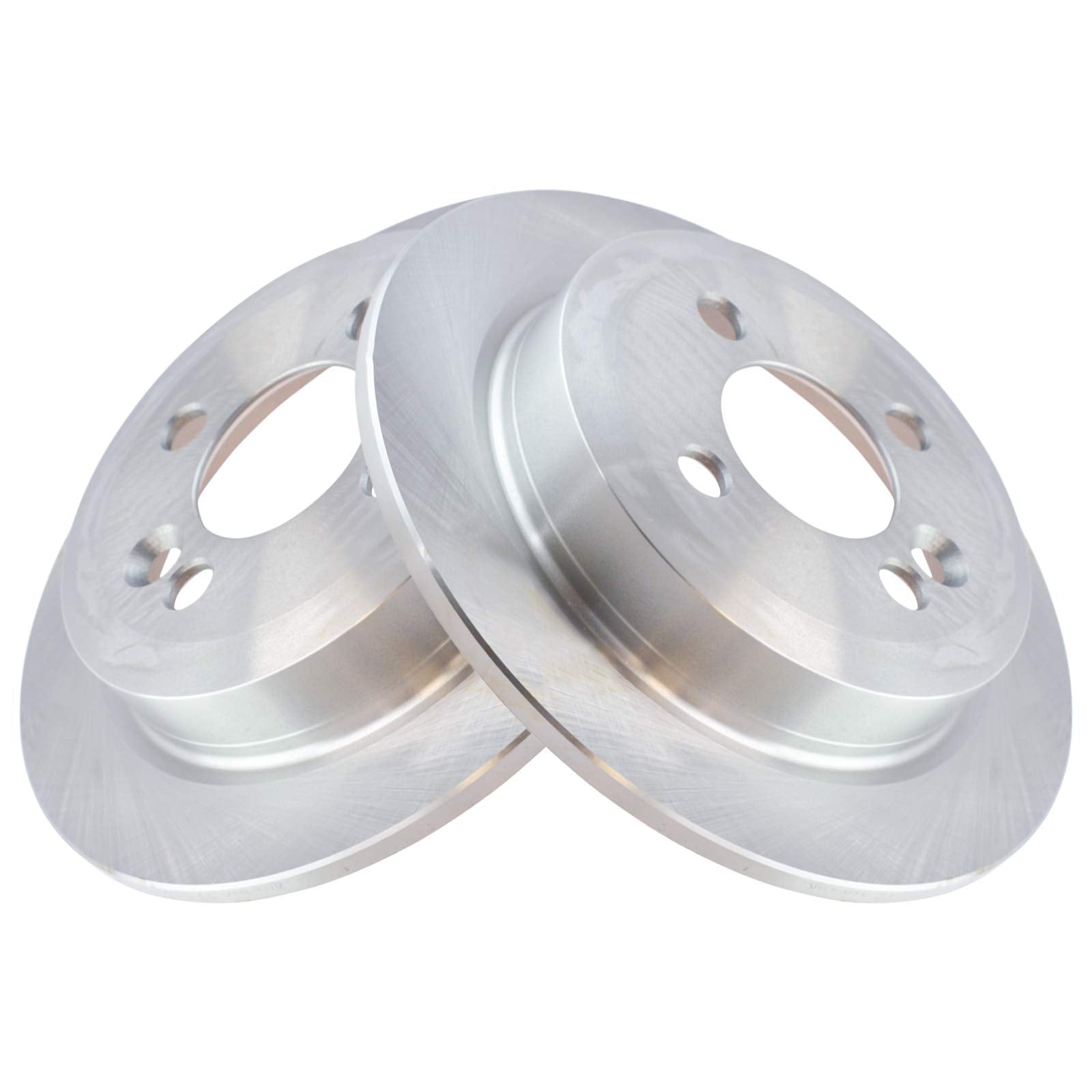 Trq Front And Rear Brake Pad & Rotor Kit Brake Pads Brake Rotor Ceramic Compatible With 2007-2015 Mini Cooper