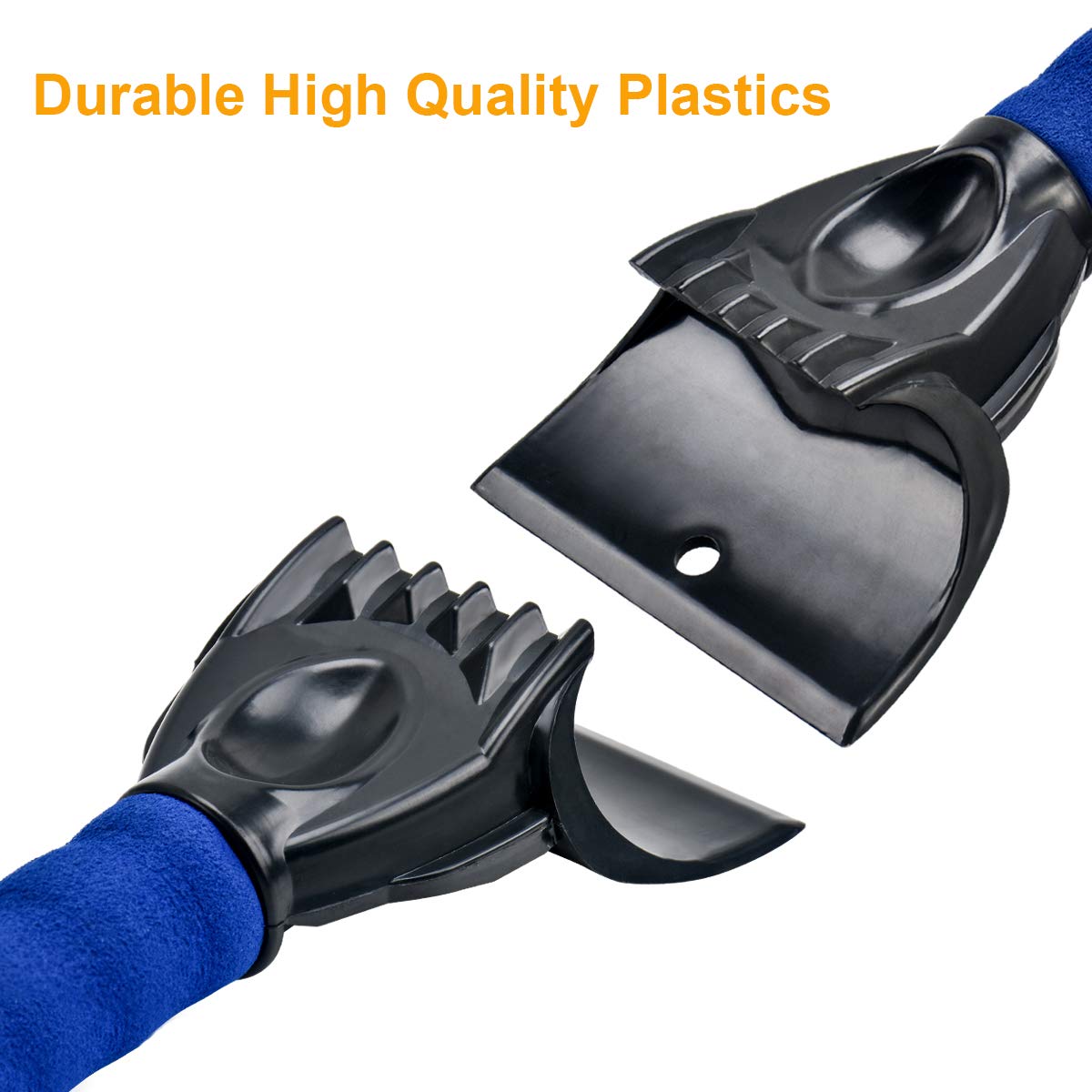 Zecval Ice Scraper For Cars And Small Trucks - Dang Near Indestructible Ice Scrapers For Car Windshield From Scrape Frost And Ic
