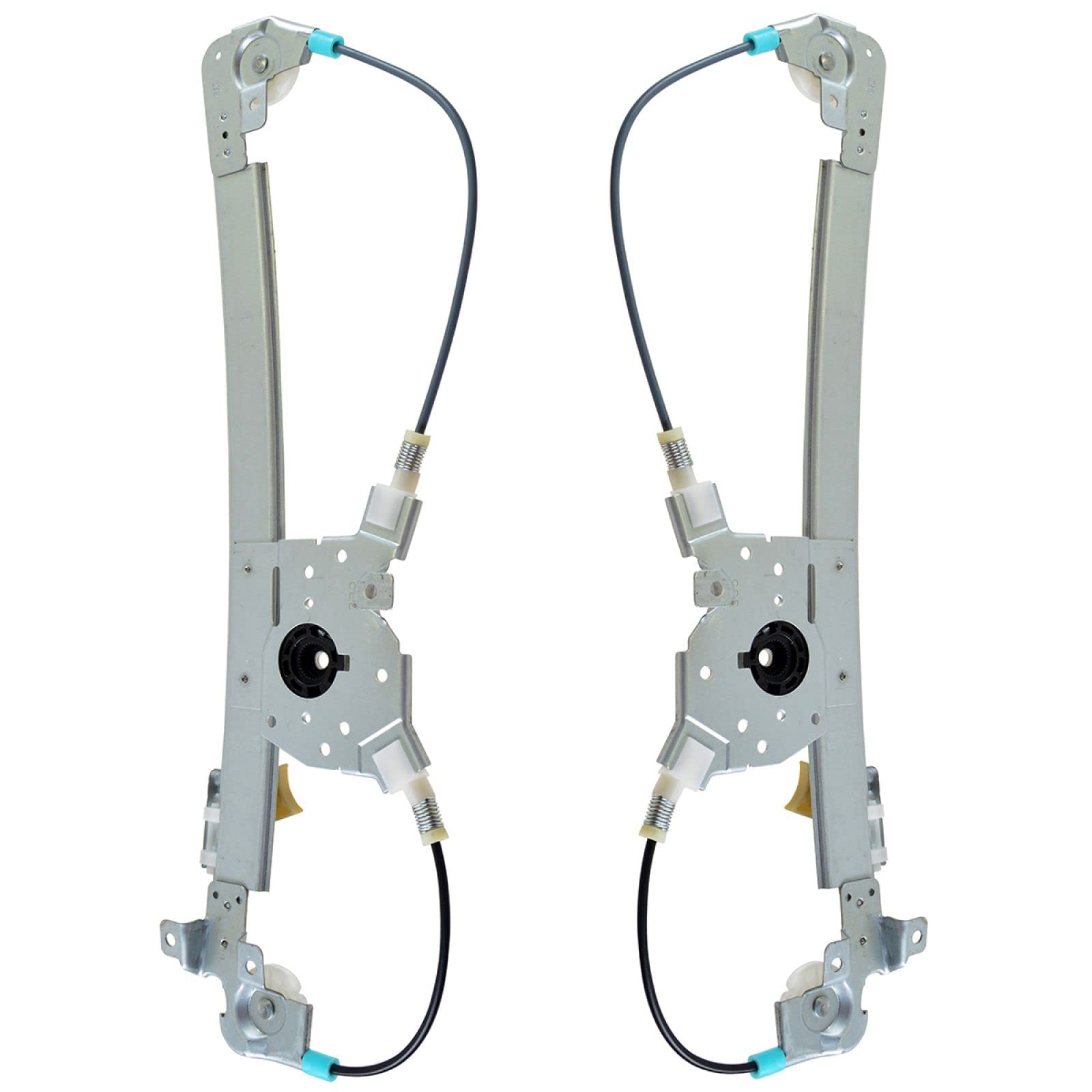Trq Rear Power Window Regulator Set Compatible With 1997-1999 Mercedes-Benz E300 1996-2003 E320 1997 E420 1998-2002 E430 1999-20