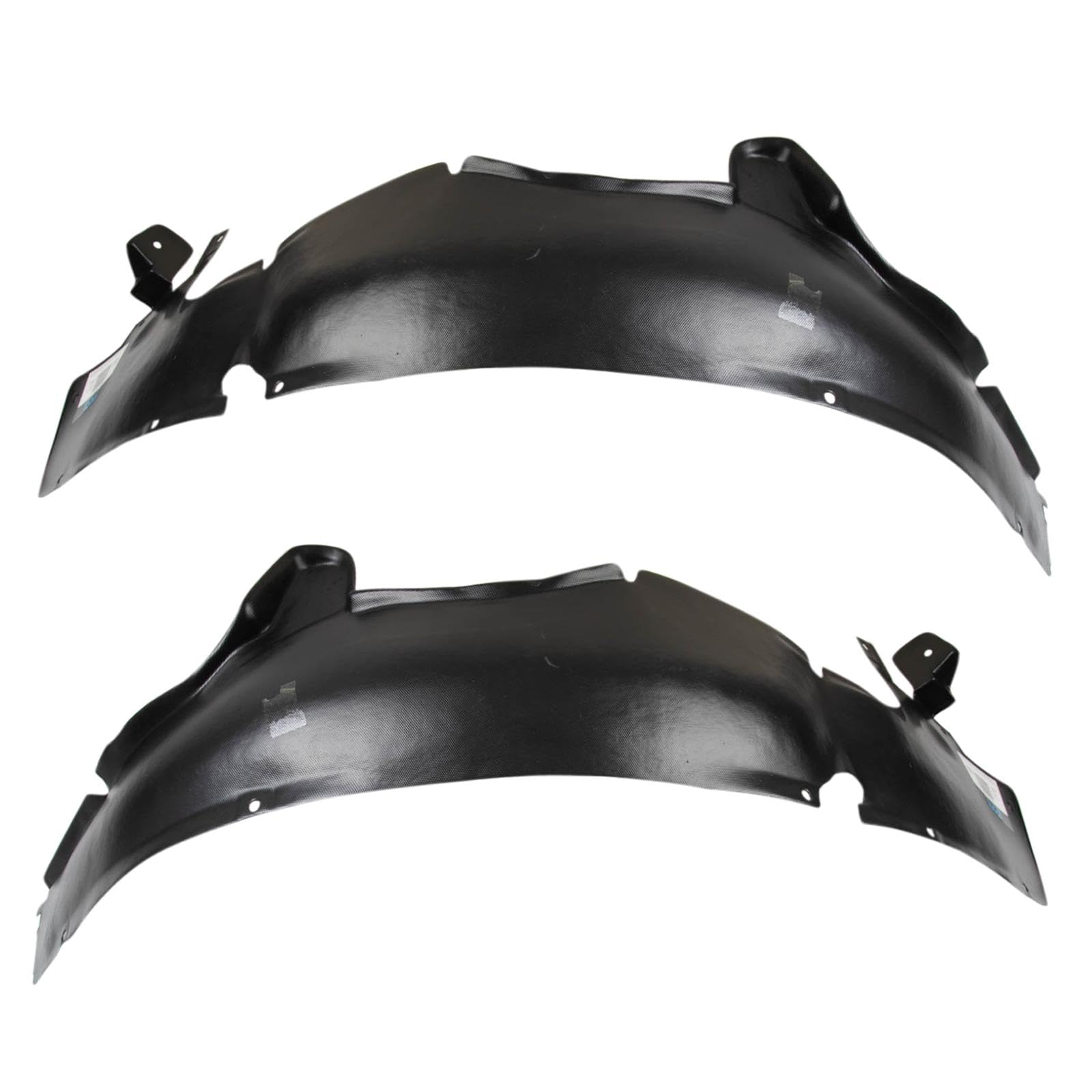 Trq Front Inner Fender Liner Set Compatible With 2006-2007 Chevrolet Monte Carlo Gm1250126 Gm1251126