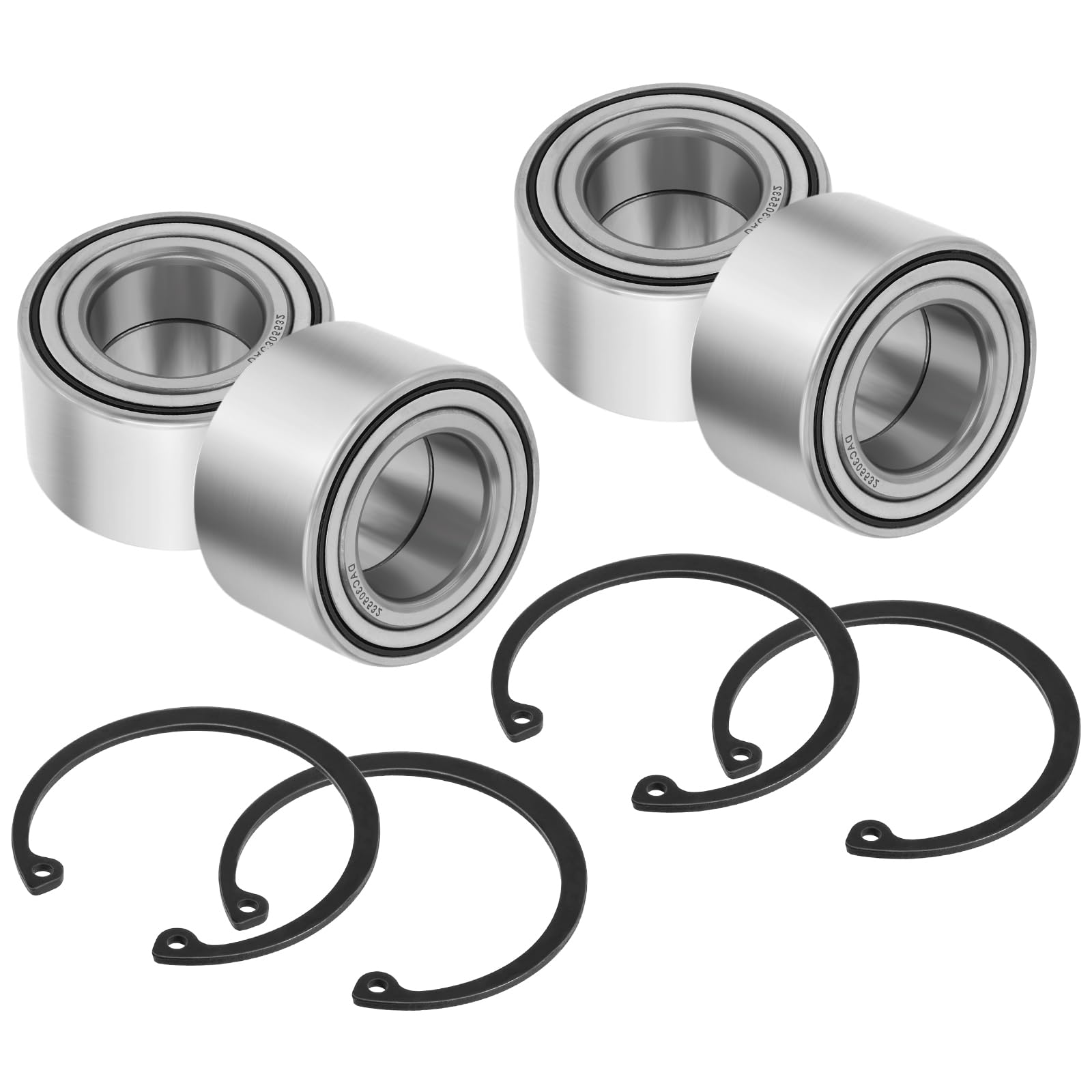 Front & Rear Heavy Duty Wheel Bearing Kit For Yamaha Grizzly 700 660 550 Kodiak 700 450