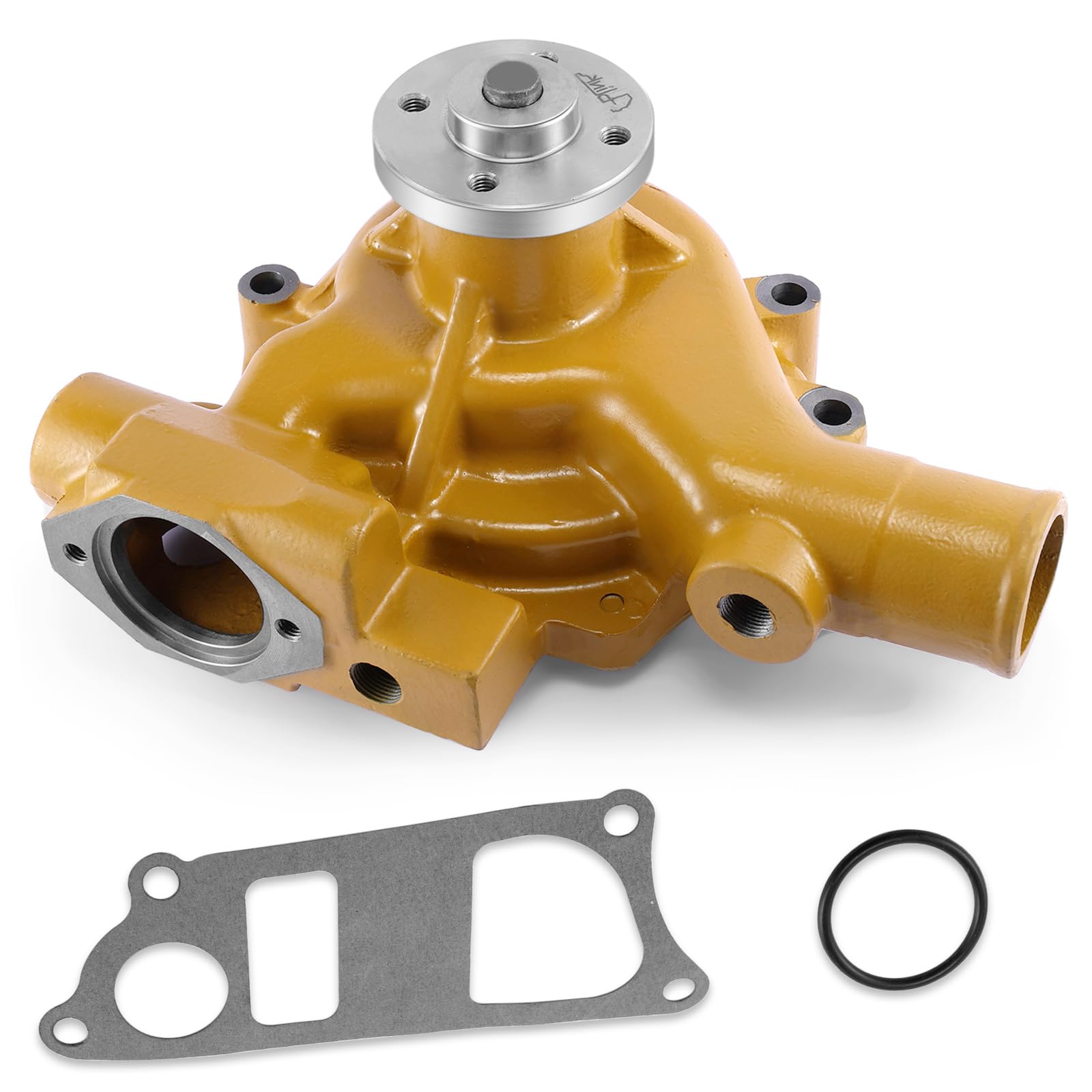 AULINK Water Pump (C&U Bearing) with Gasket 3800883 4981207 68055887 OE Replacement For Cummins Engine QSB3.3 QSB4.5 B3.3 B137 C