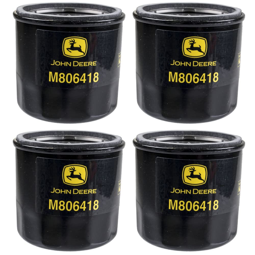 John Deere Original Equipment Package Of Four Oil Filters - M806418