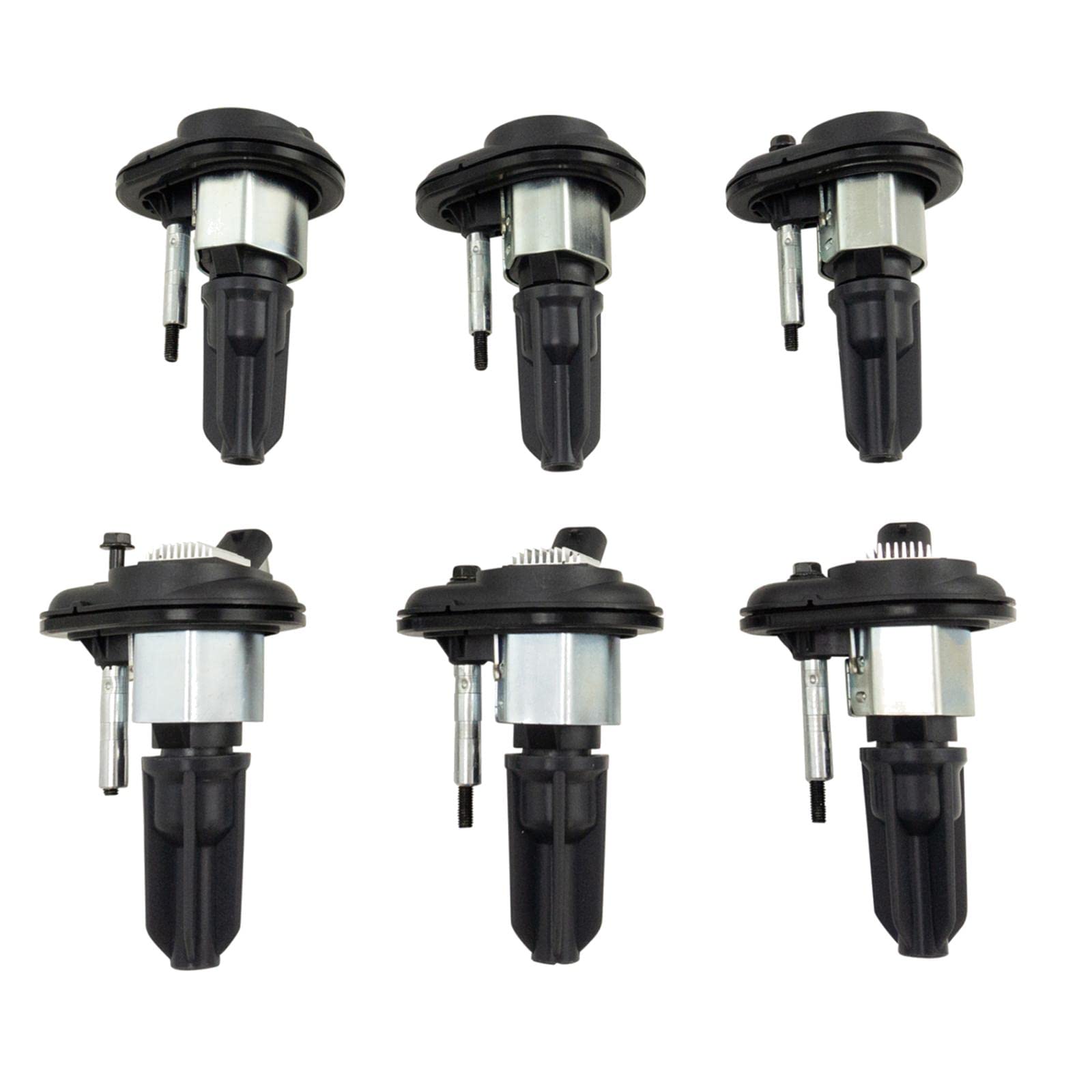 Trq Ignition Coil Set Compatible With 04-05 Buick 02-05 Chevrolet Gmc 03-08 Isuzu 02-04 Oldsmobile 05 Saab