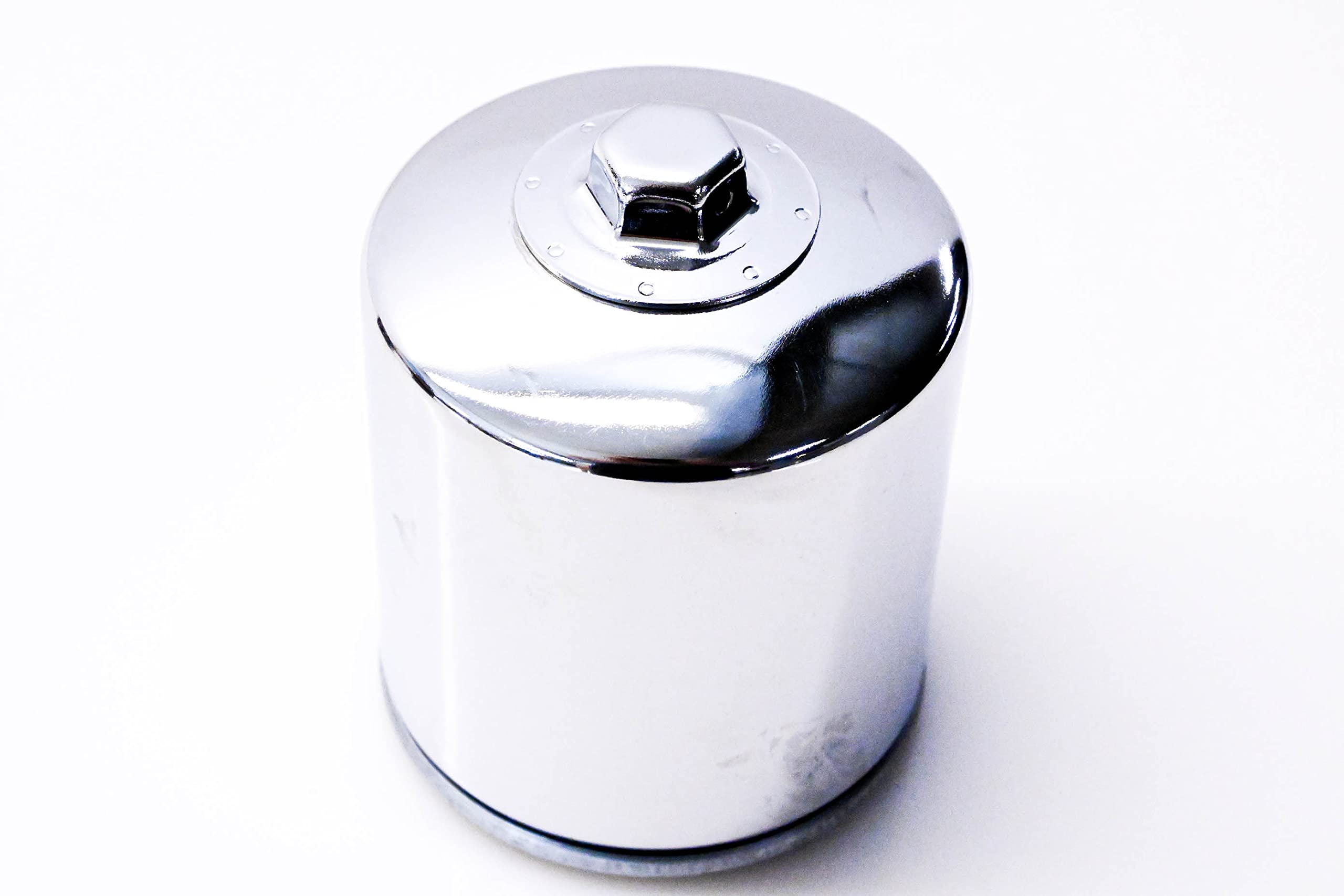 Hiflo Oil Filter Hf171C Chrome - Compatible With Harley Davidson - Replaces 63731-99 / 63798-99