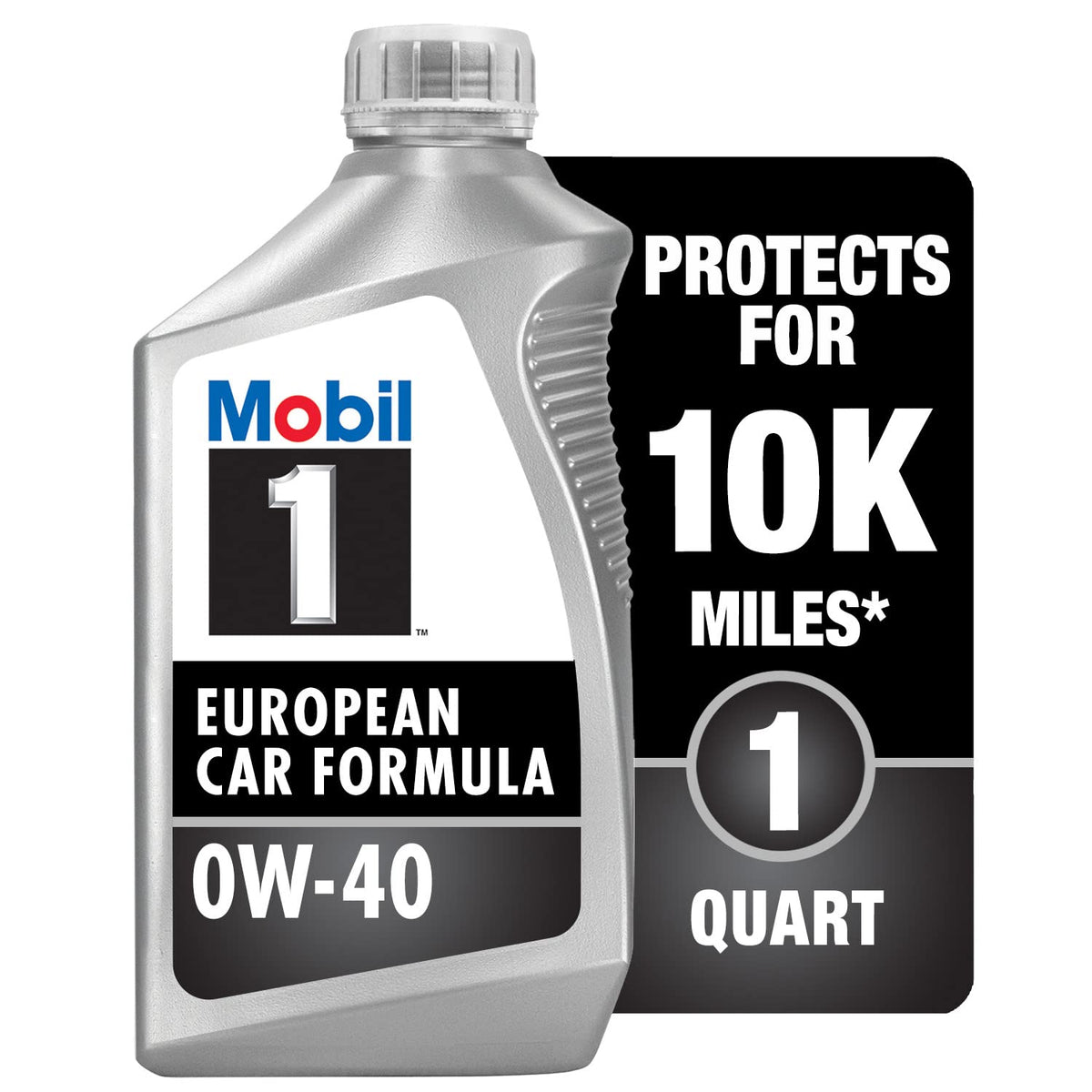 Mobil 1 Fs European Car Formula Full Synthetic Motor Oil 0W-40, 1 Quart (Pack Of 6)