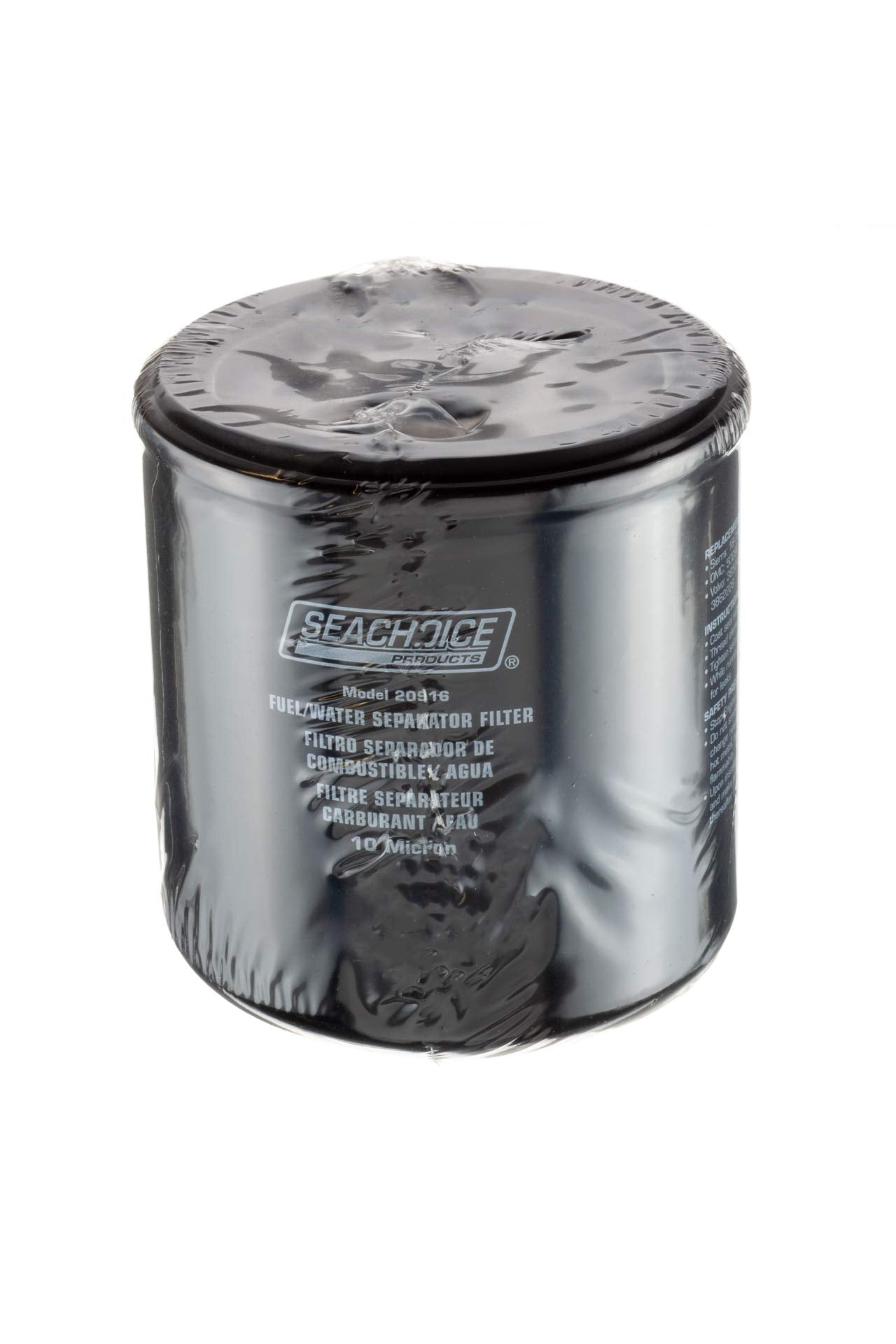 Seachoice Fuel Water Separator Filter Canister, Volvo & Omc, 21 Micron