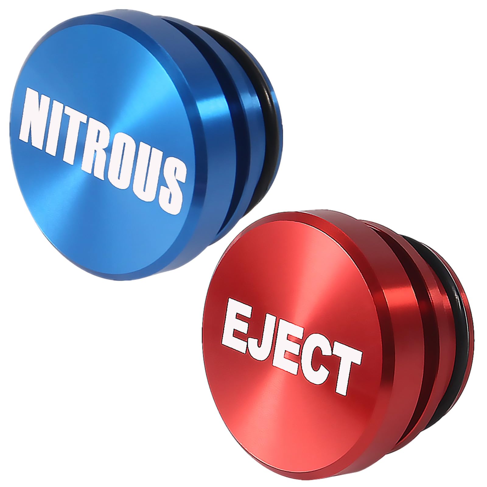 Melife Car Cigarette Lighter Plug, Billet Aluminum Dustproof Nitrous Eject Button For Car, Standard 12V Universal Replacement So